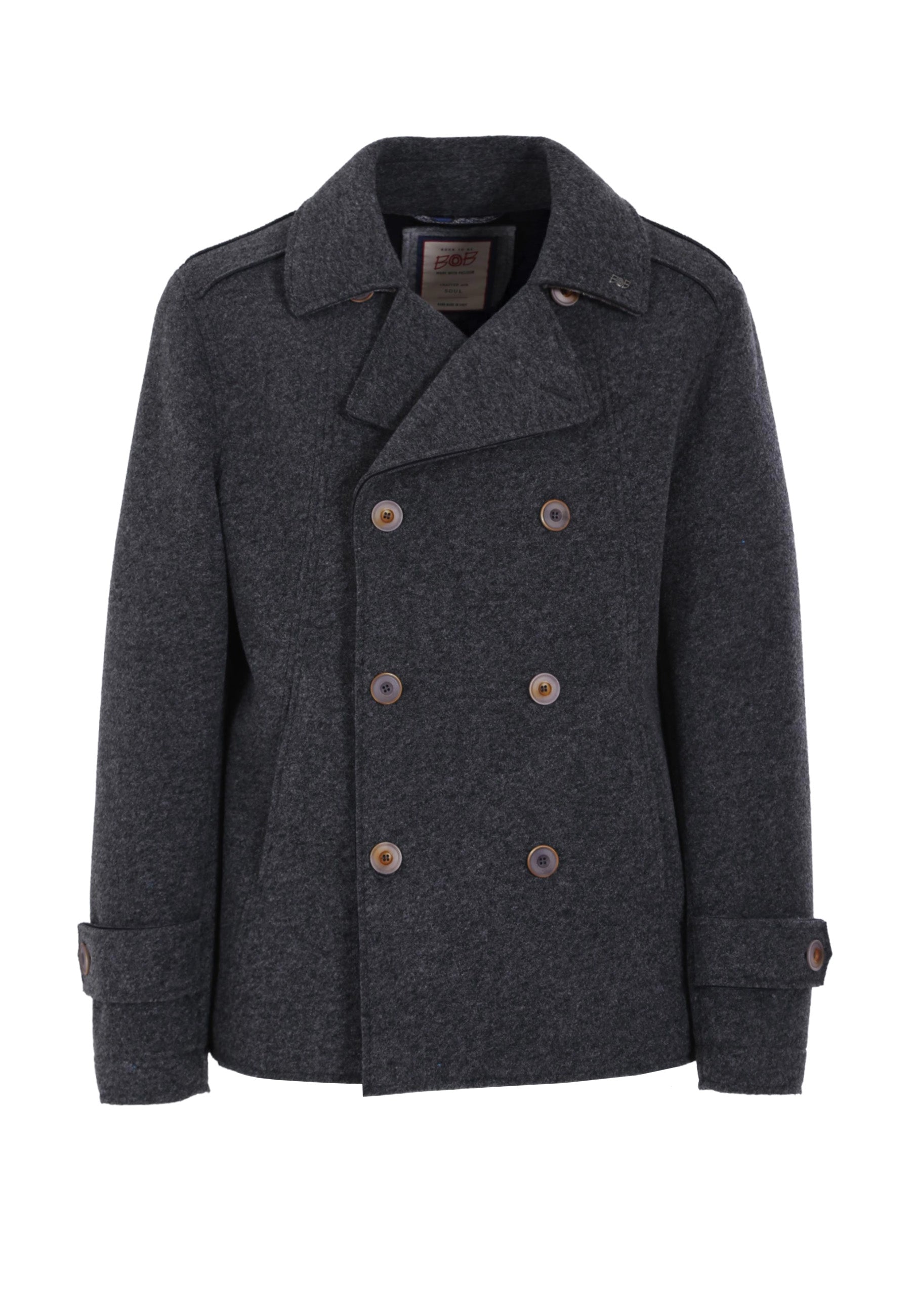 Cappotti Grigio Bob