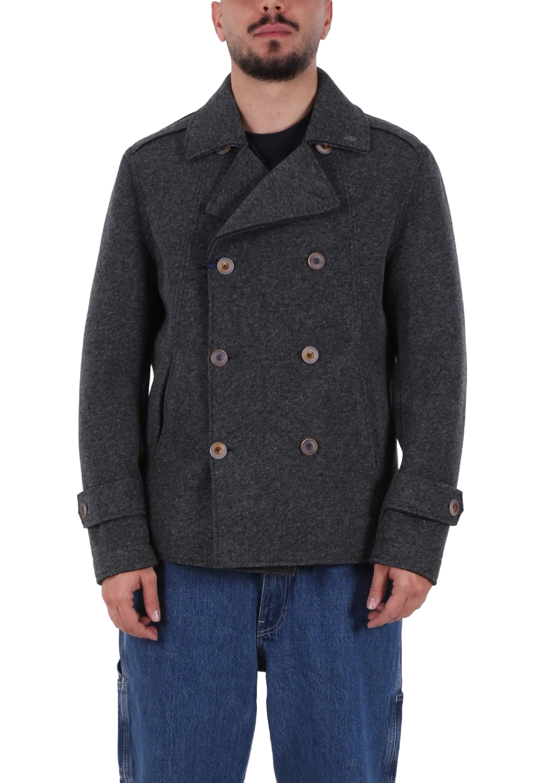 Cappotti Grigio Bob