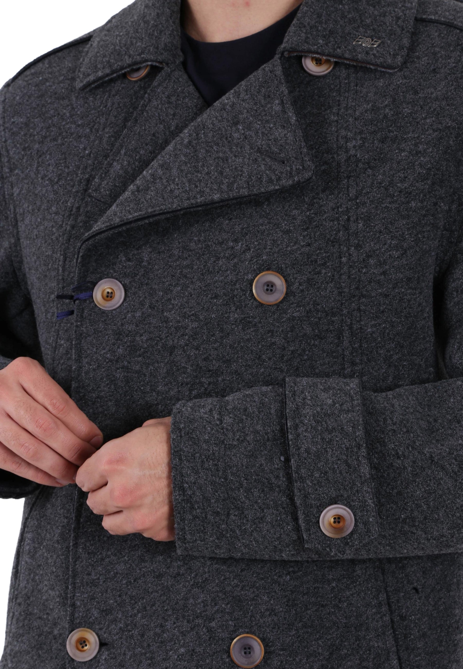 Cappotti Grigio Bob