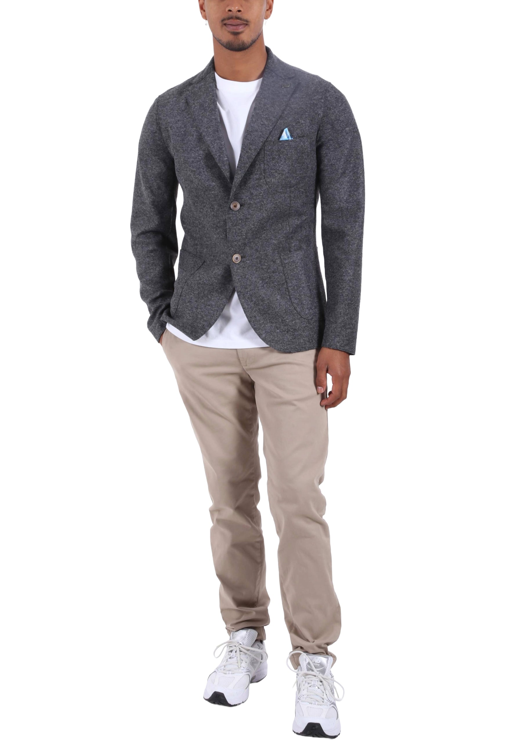 Blazer Grigio Bob