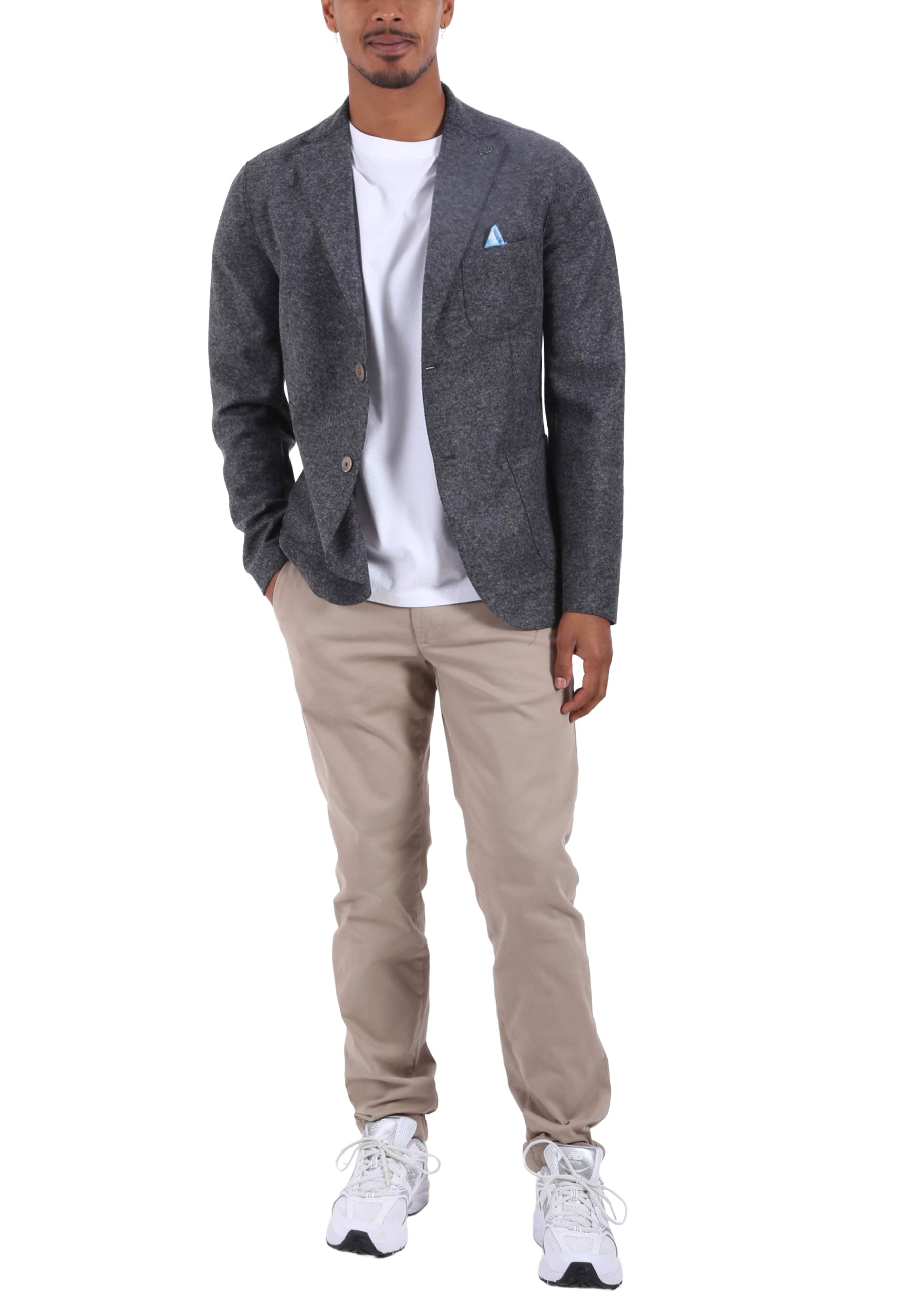 Blazer Grigio Bob