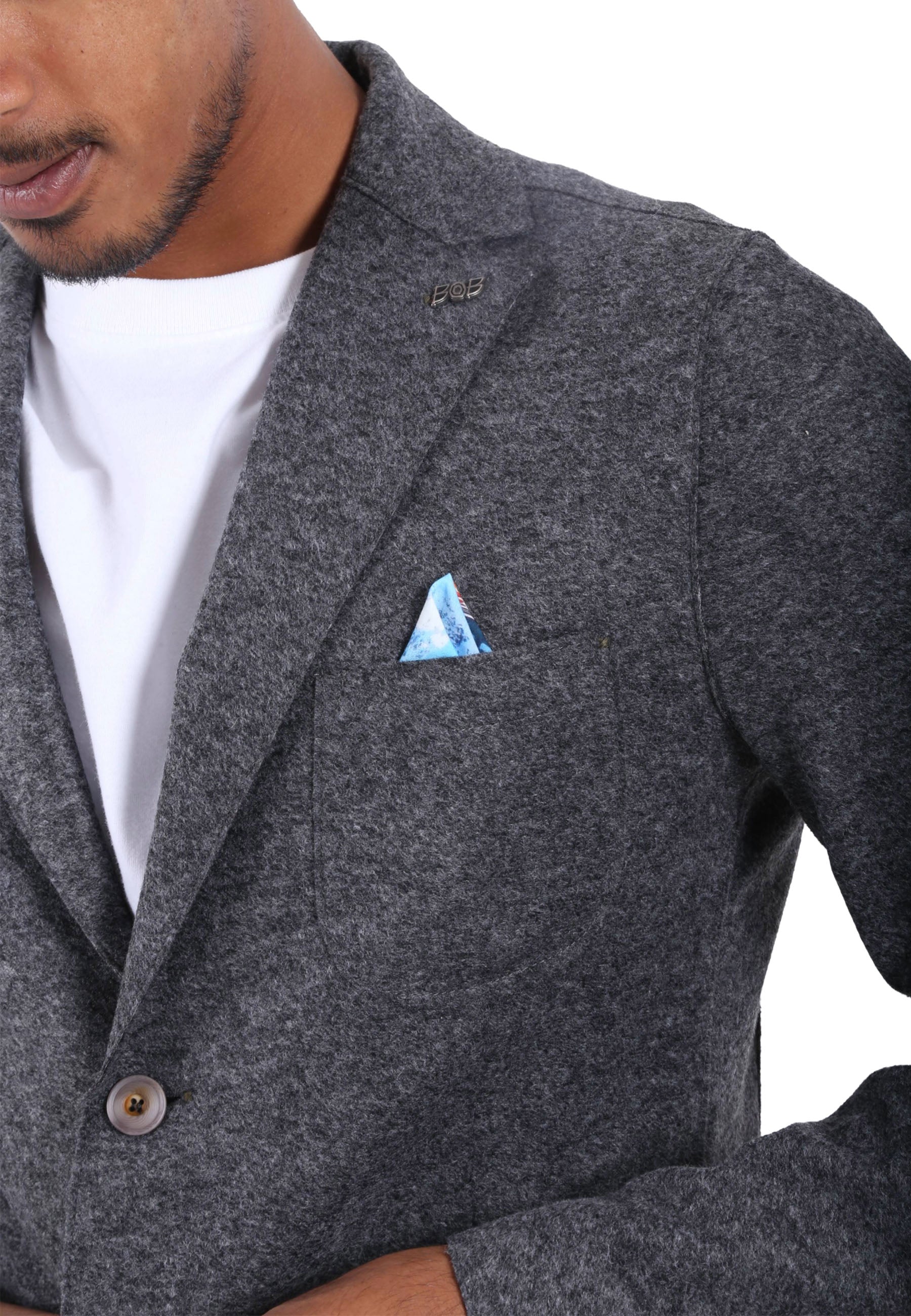 Blazer Grigio Bob