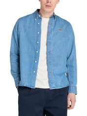 Camicie Blu Timberland