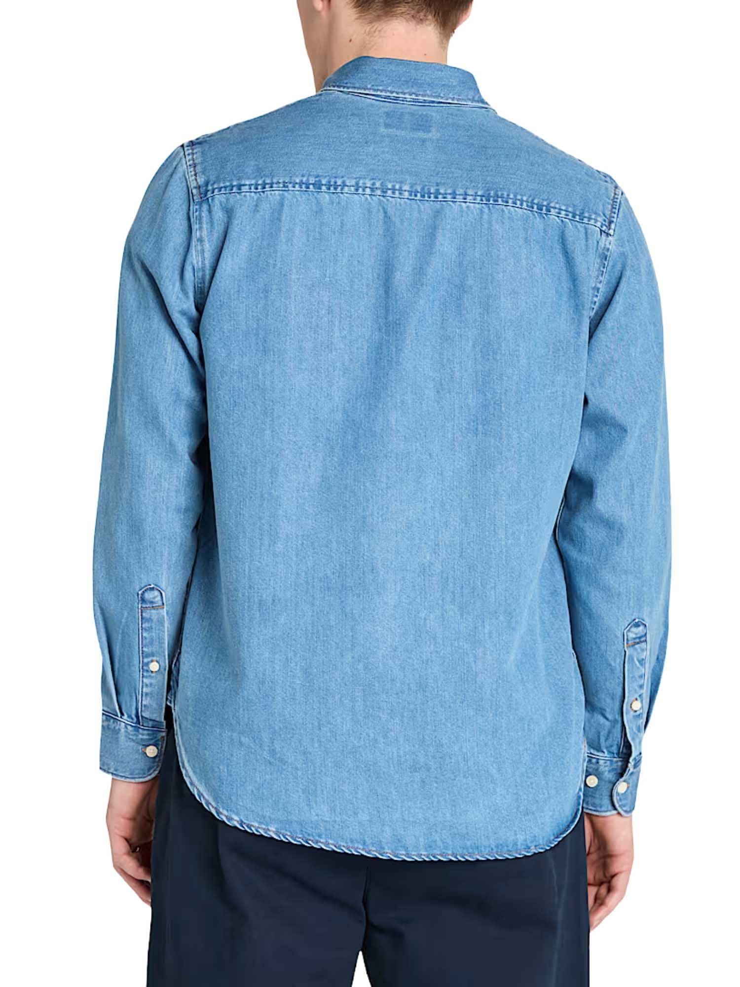 Camicie Blu Timberland