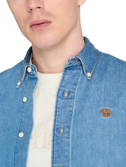 Camicie Blu Timberland