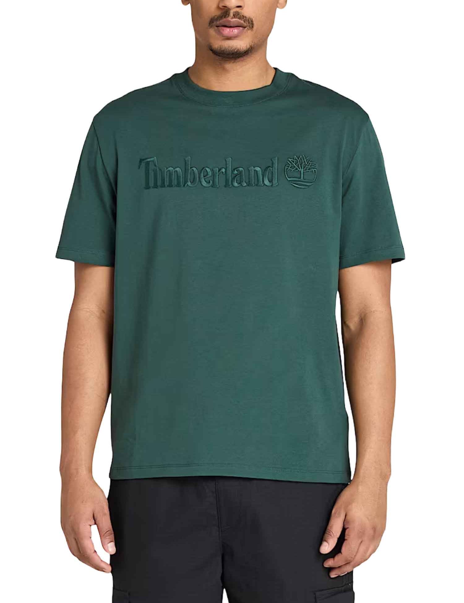 T-shirt Verde Timberland