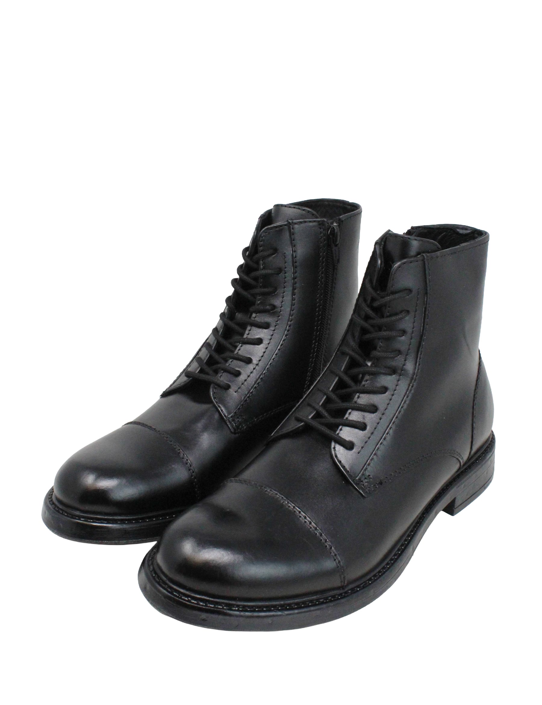 Anfibi Nero Lumberjack