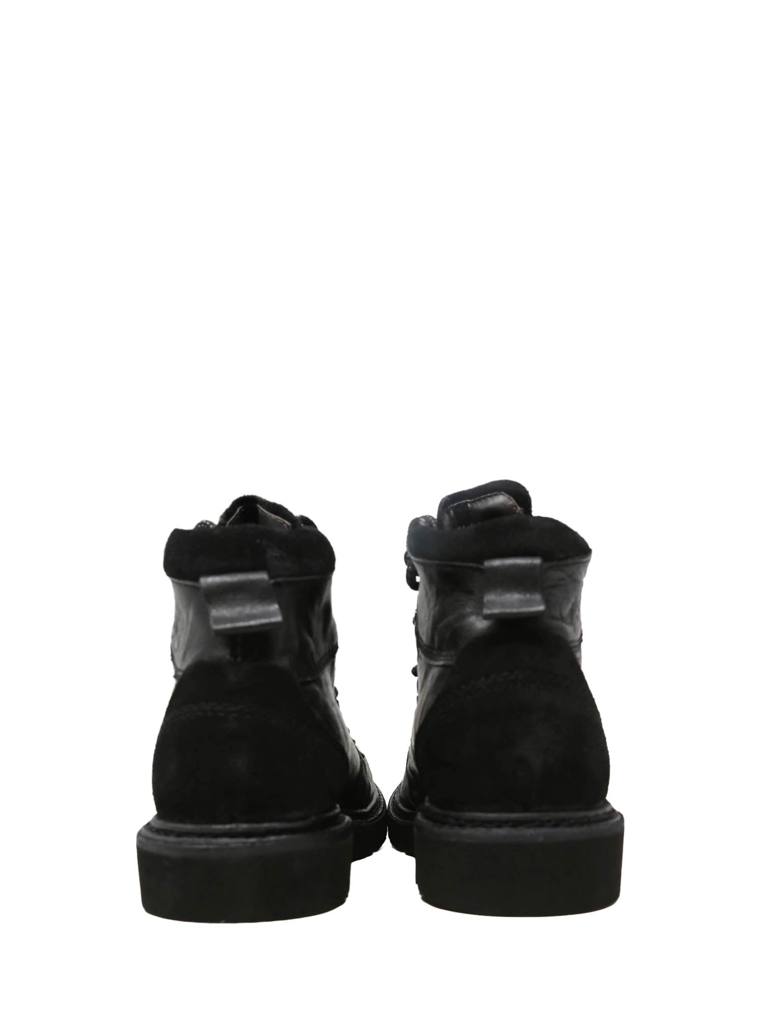 Anfibi Nero Lumberjack