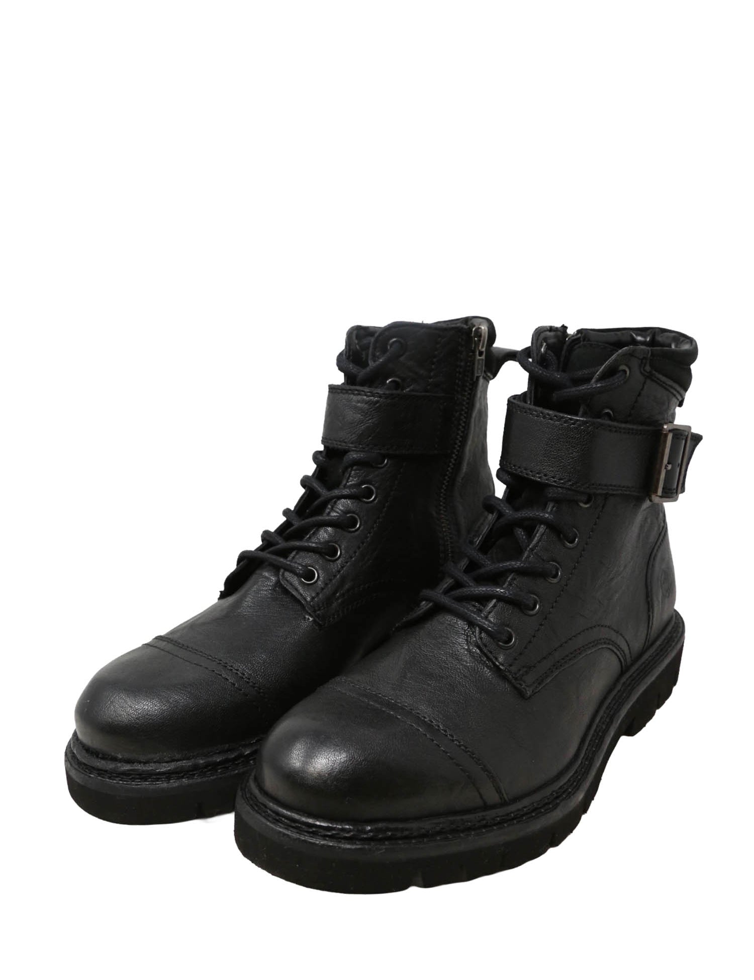 Anfibi Nero Lumberjack