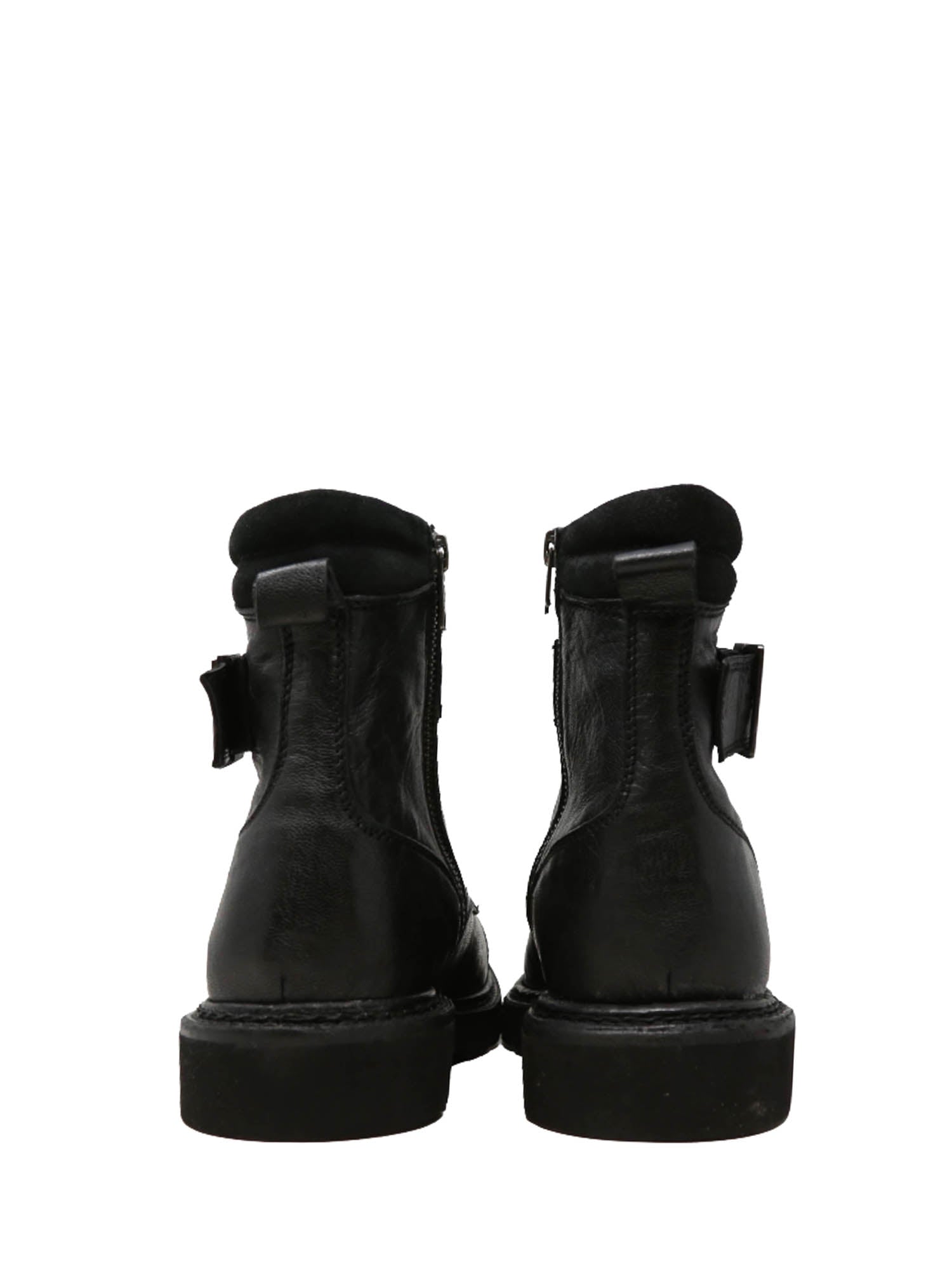 Anfibi Nero Lumberjack