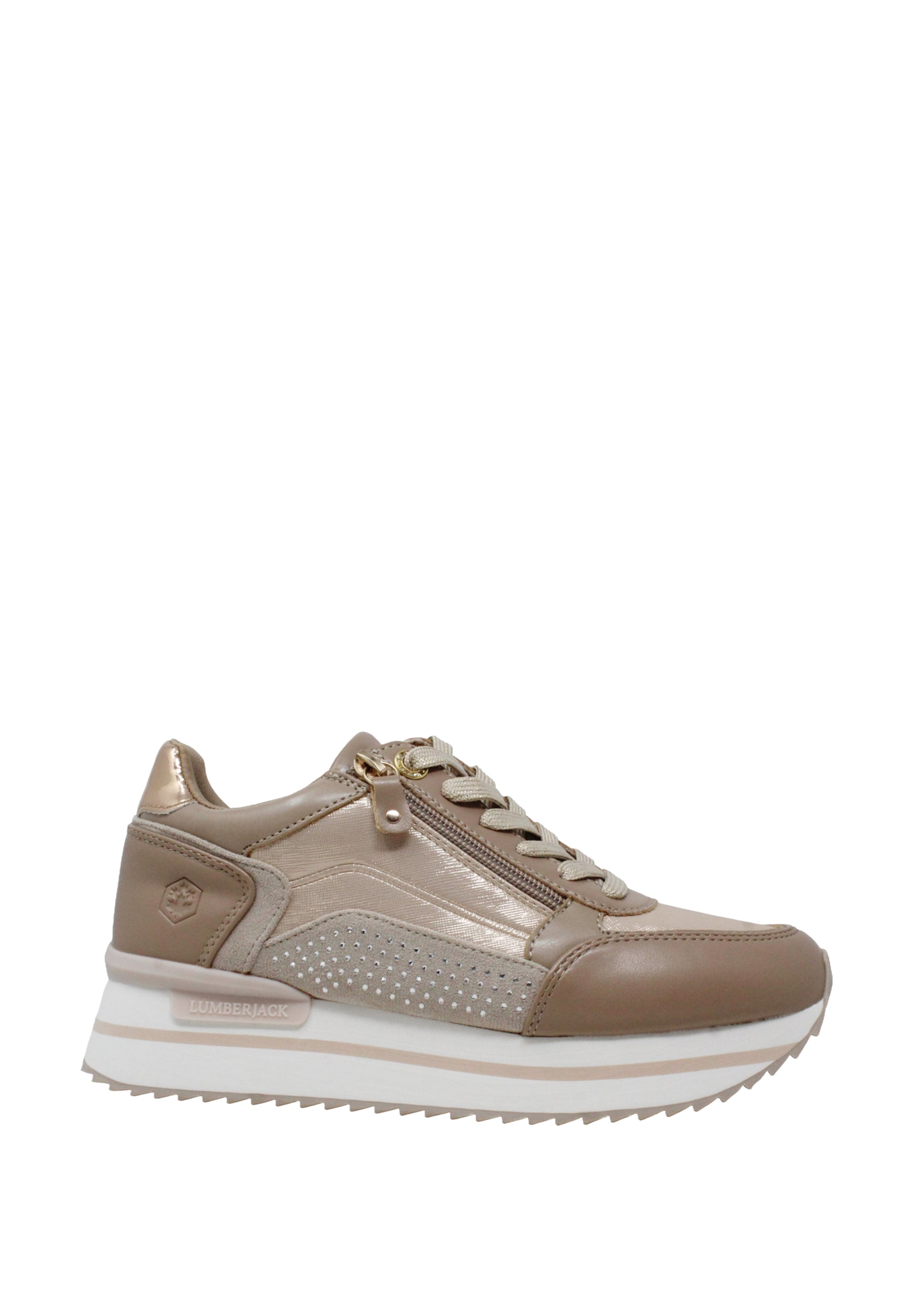 Sneakers Beige Lumberjack