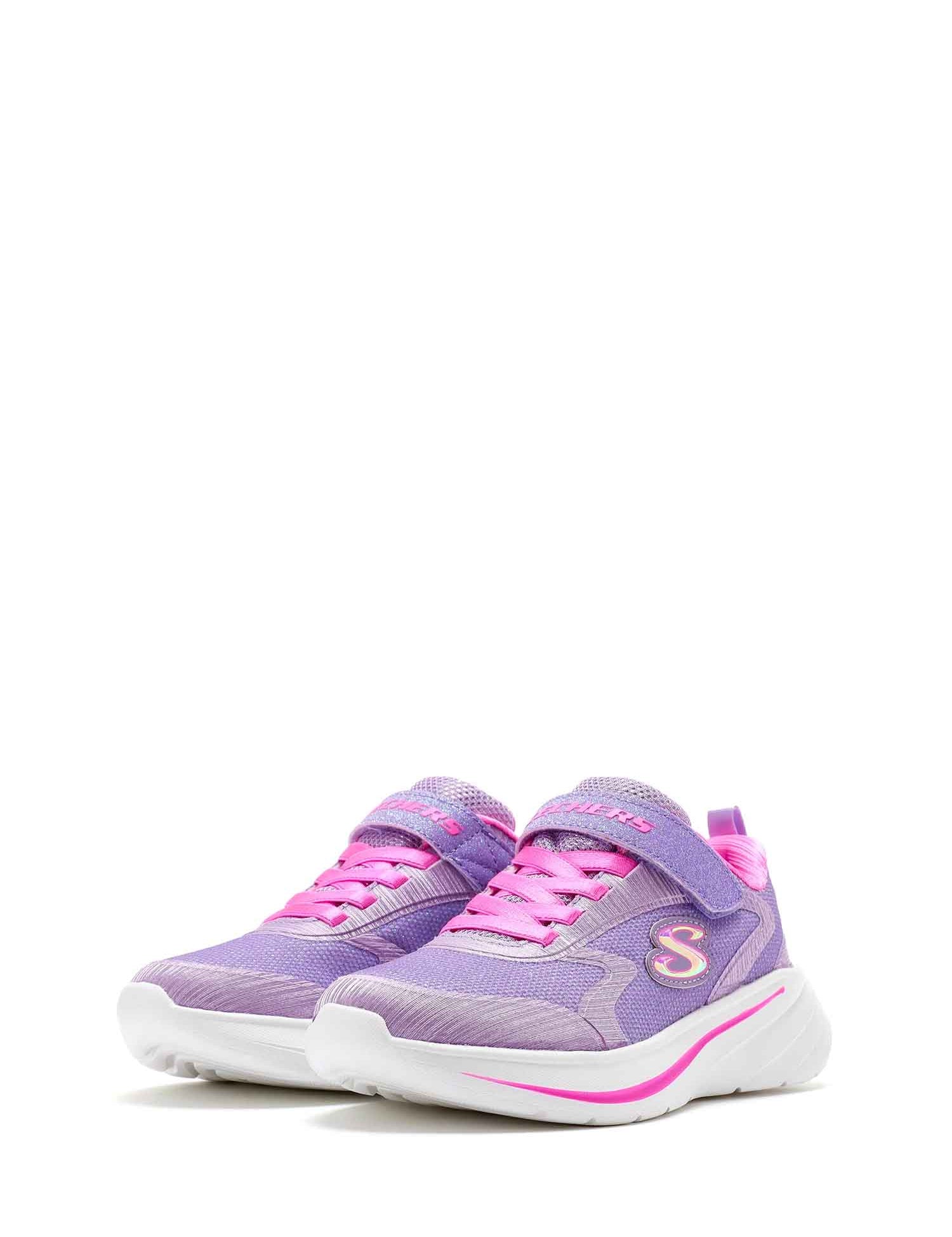 Scarpe con strappi Fucsia Skechers