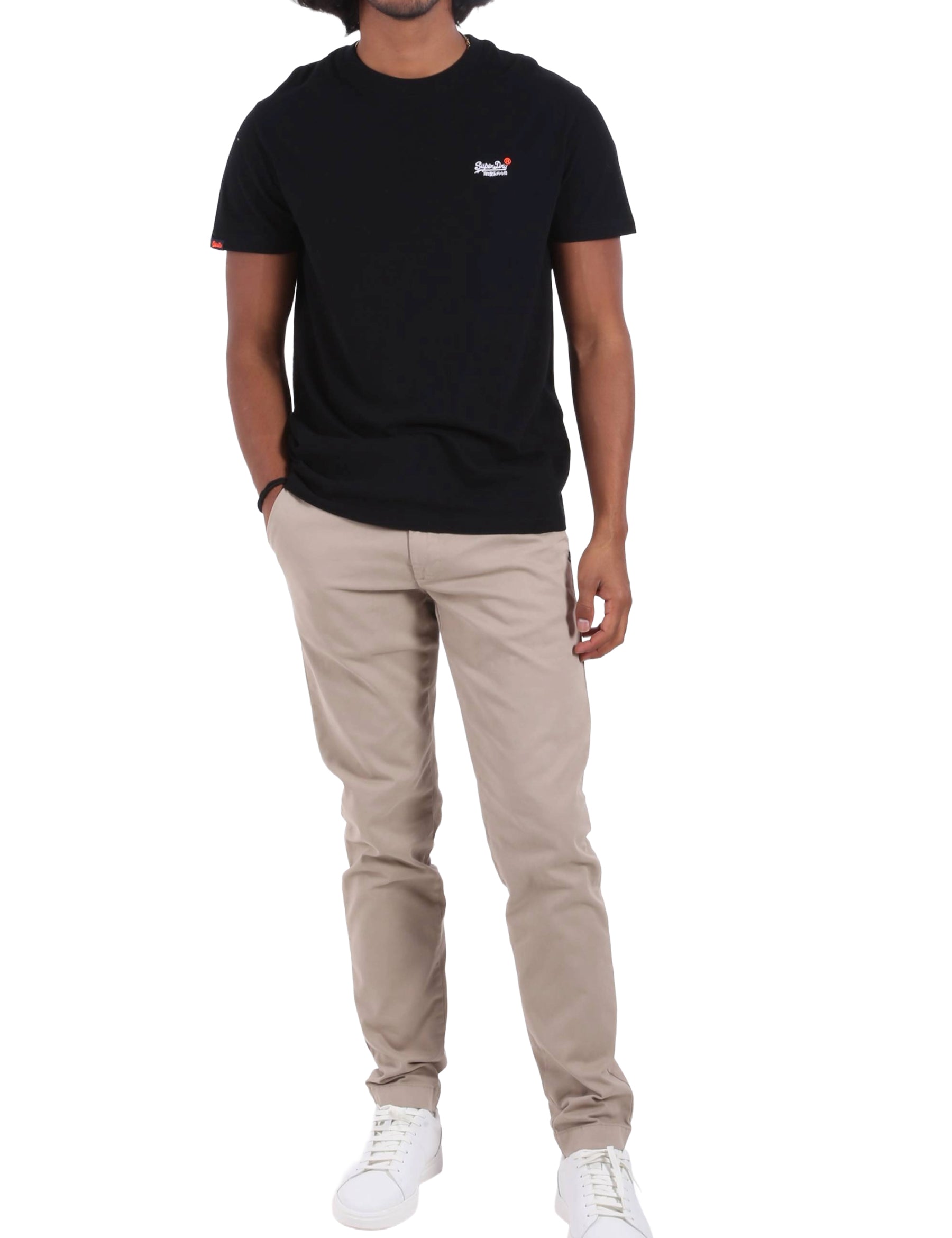 T-shirt Nero Superdry