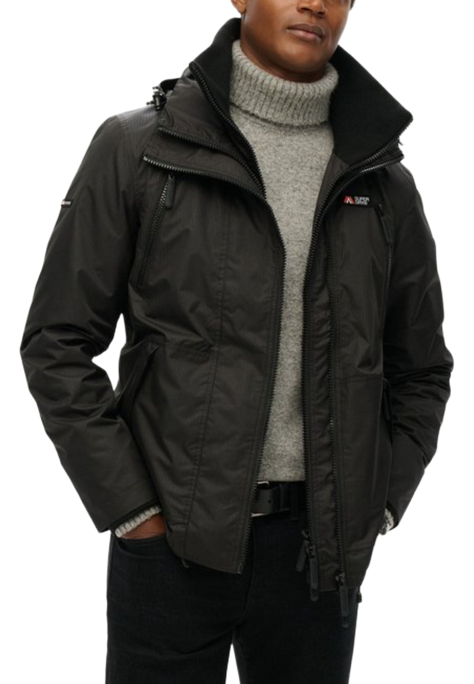 Giacche Nero Superdry