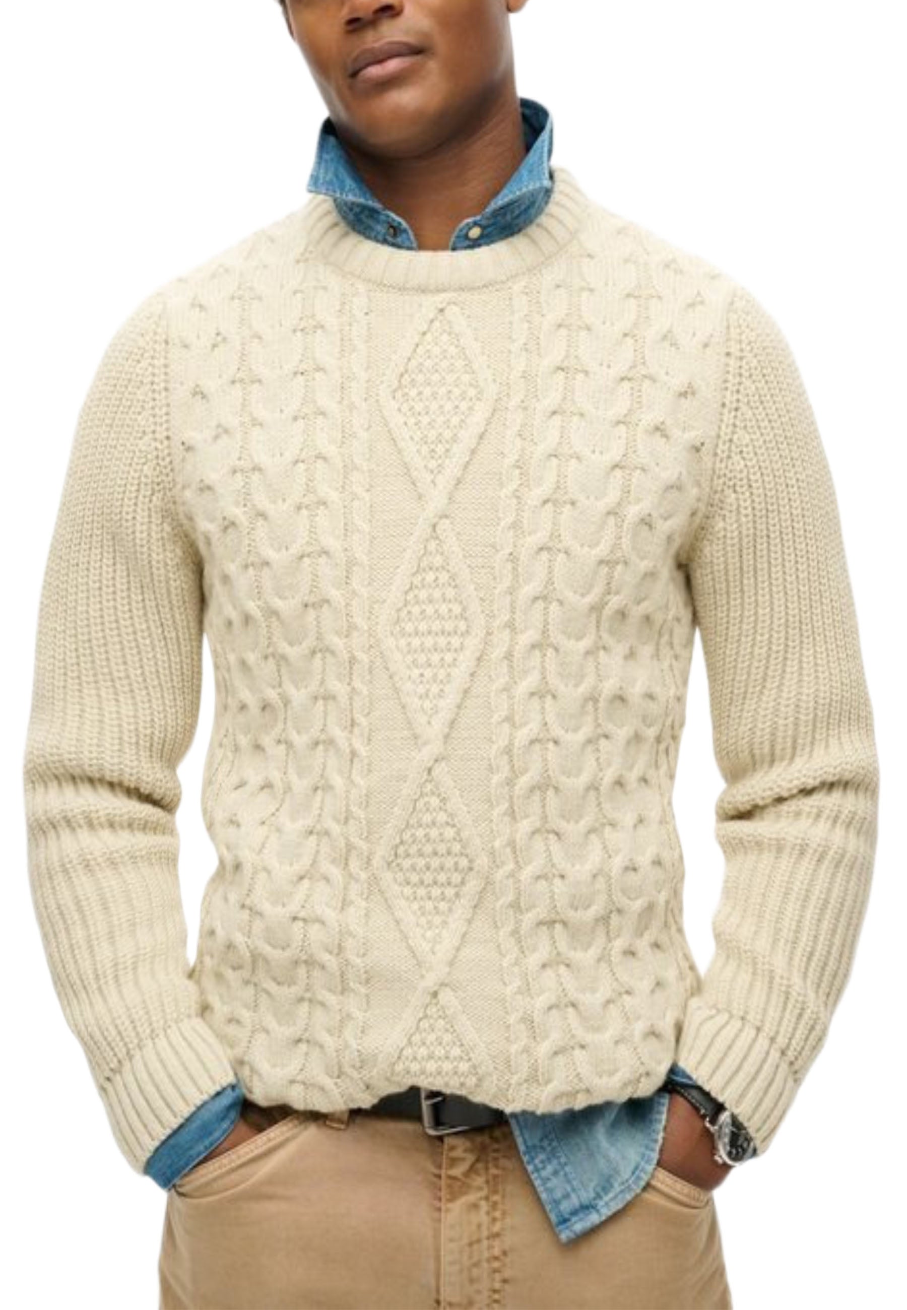 Maglioncini Beige Superdry