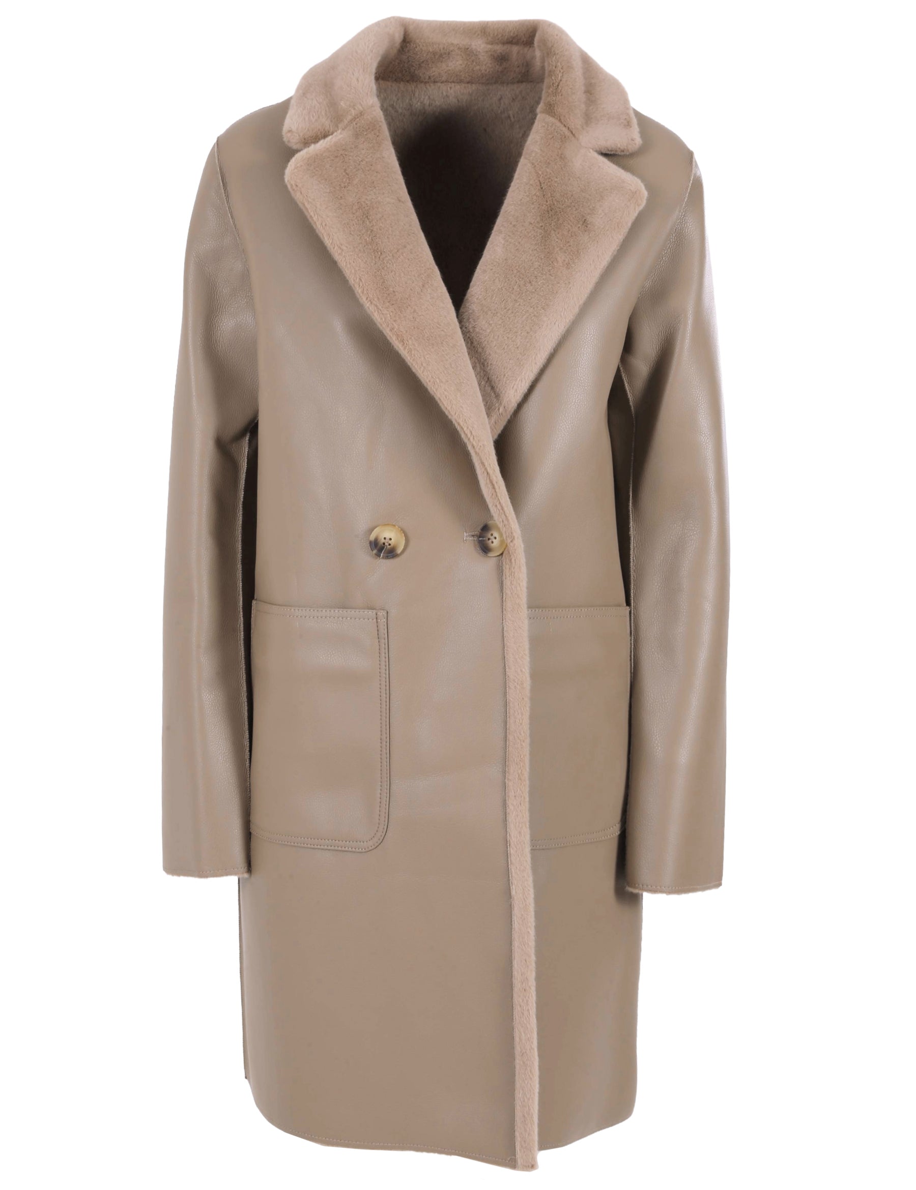 Cappotti Marrone Rino&pelle