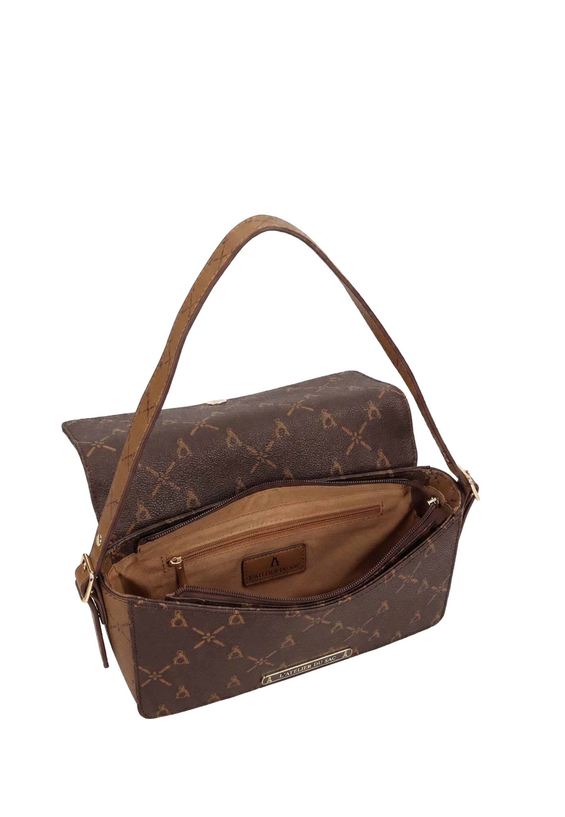Borse a spalla Marrone L'atelier Du Sac