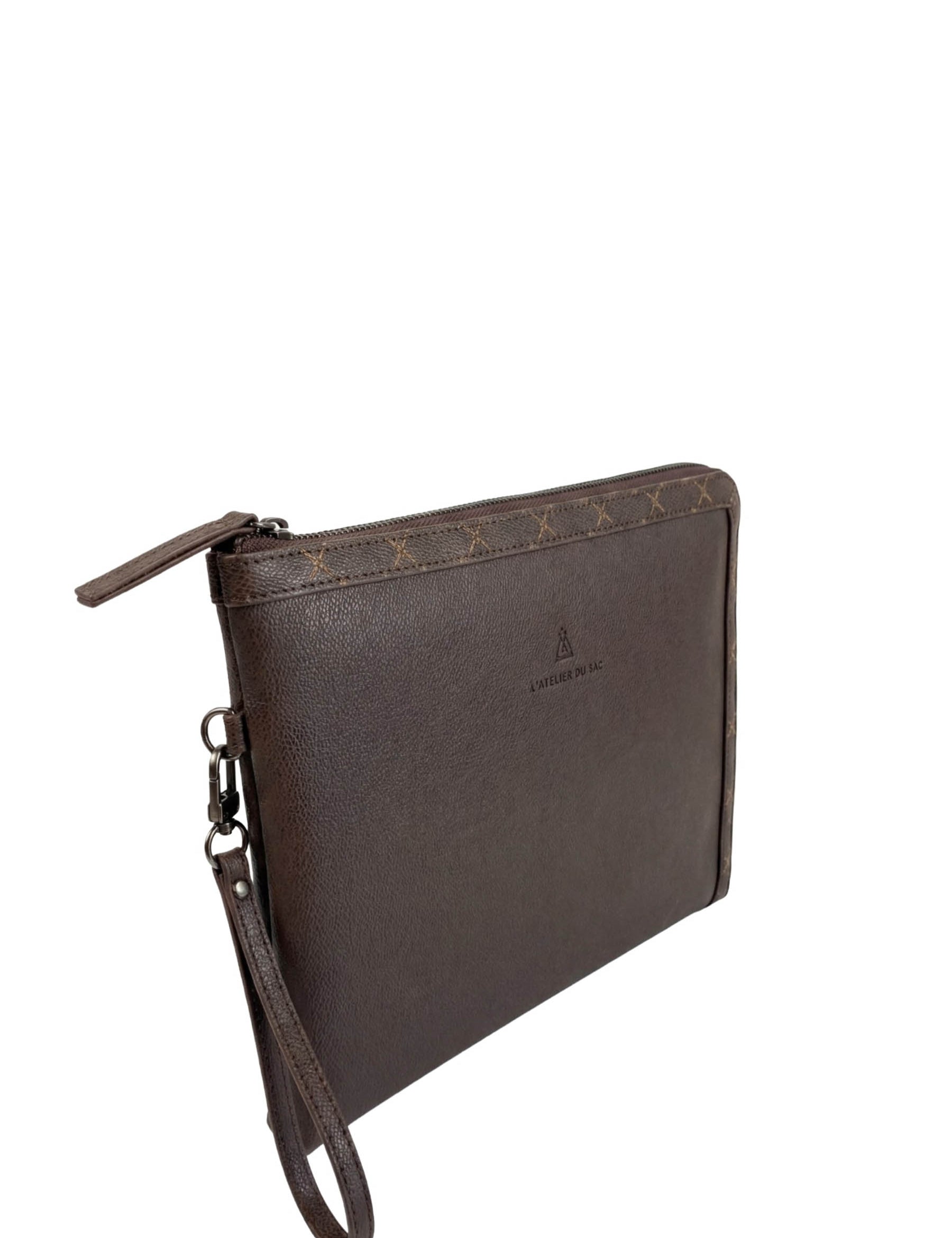 Pochette Marrone L'atelier Du Sac