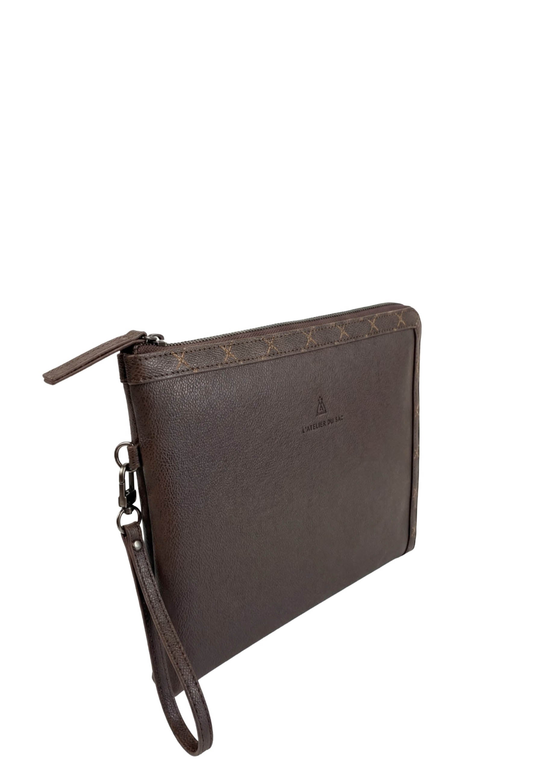 Pochette Marrone L'atelier Du Sac