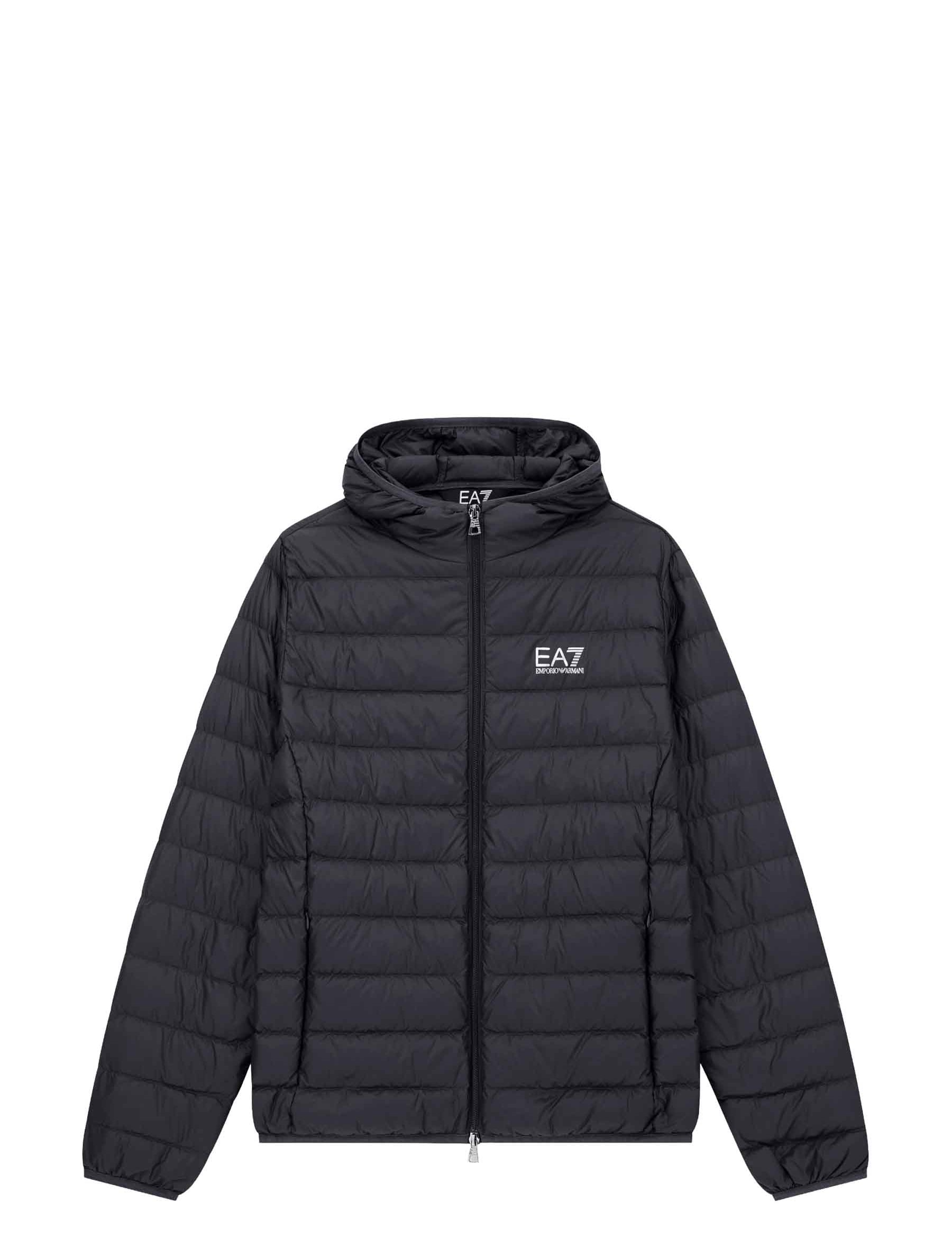 Piumini Grigio Ea7 Emporio Armani
