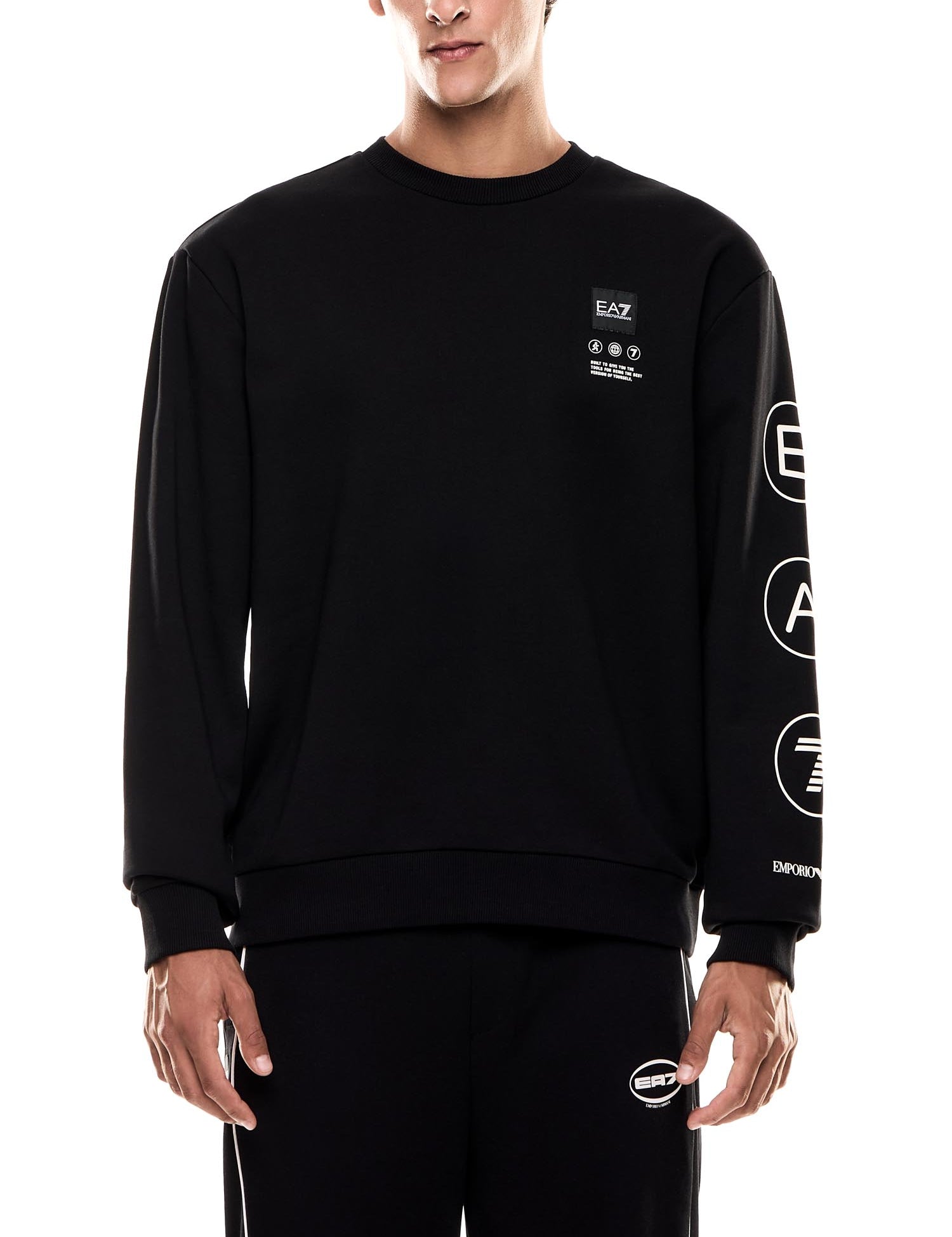 Felpe Nero Ea7 Emporio Armani