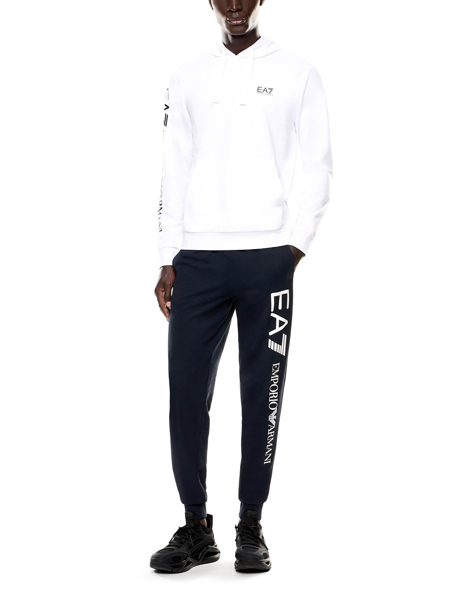 Felpe Bianco Ea7 Emporio Armani