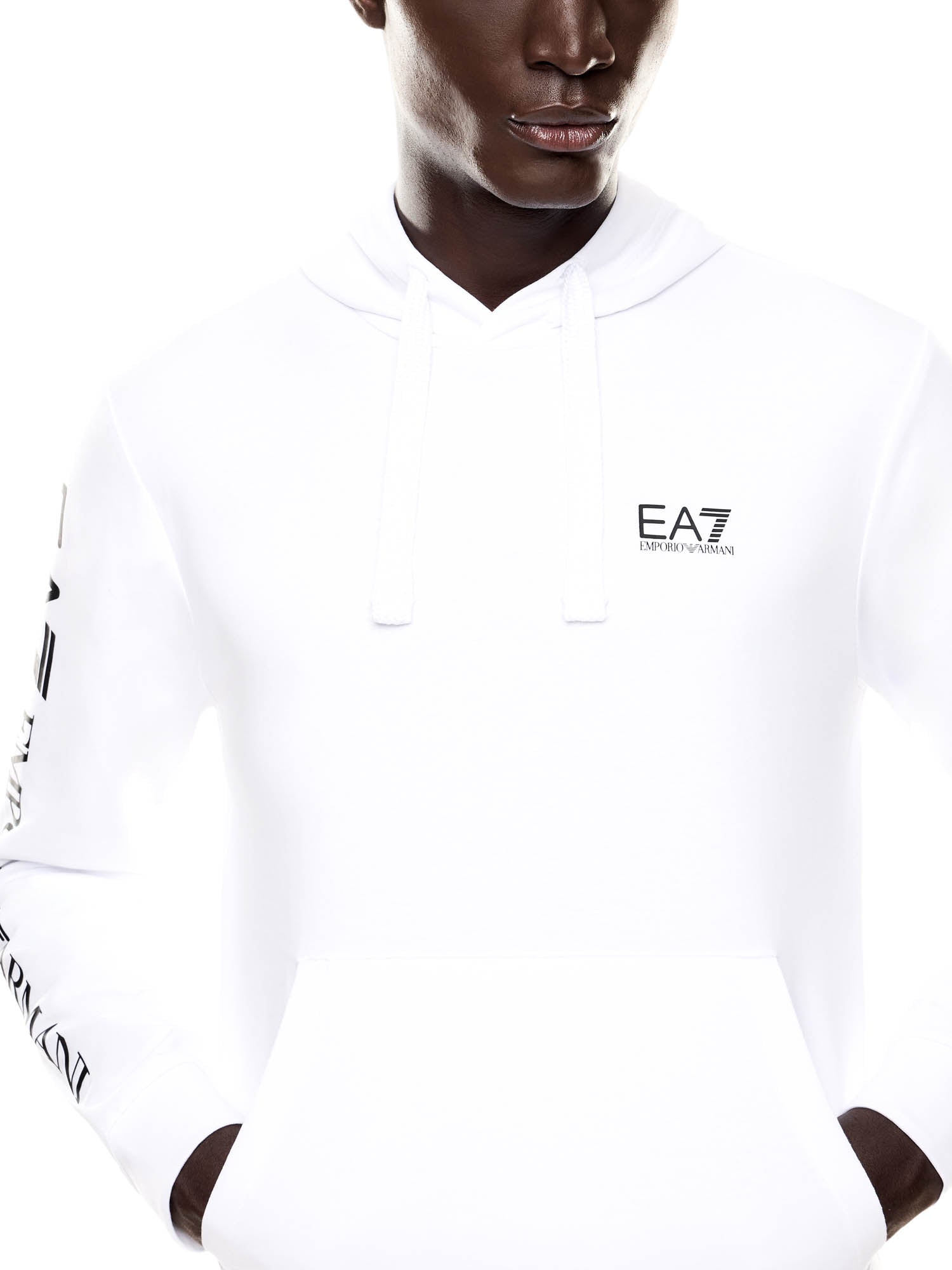 Felpe Bianco Ea7 Emporio Armani