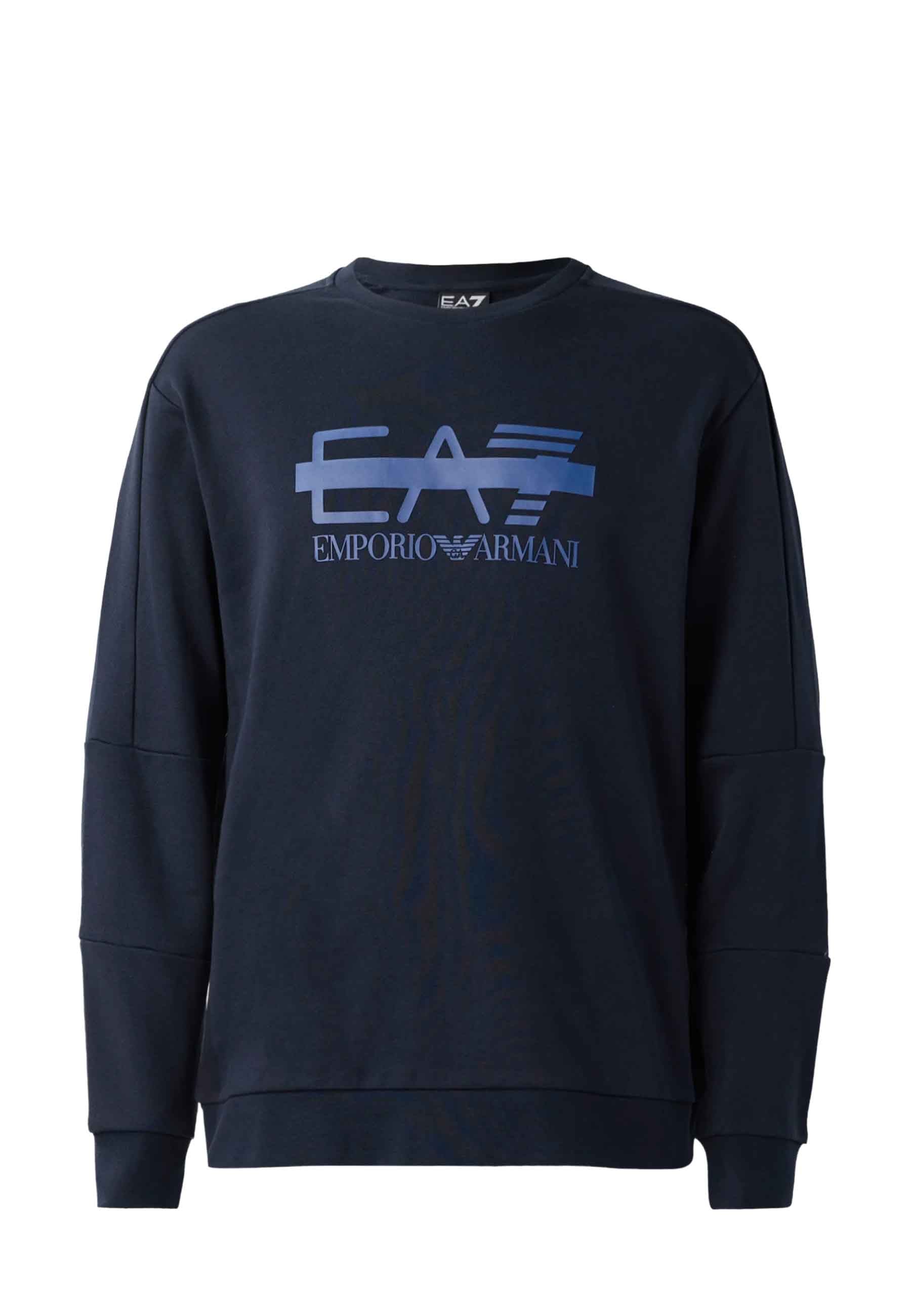 Felpe Blu Ea7 Emporio Armani