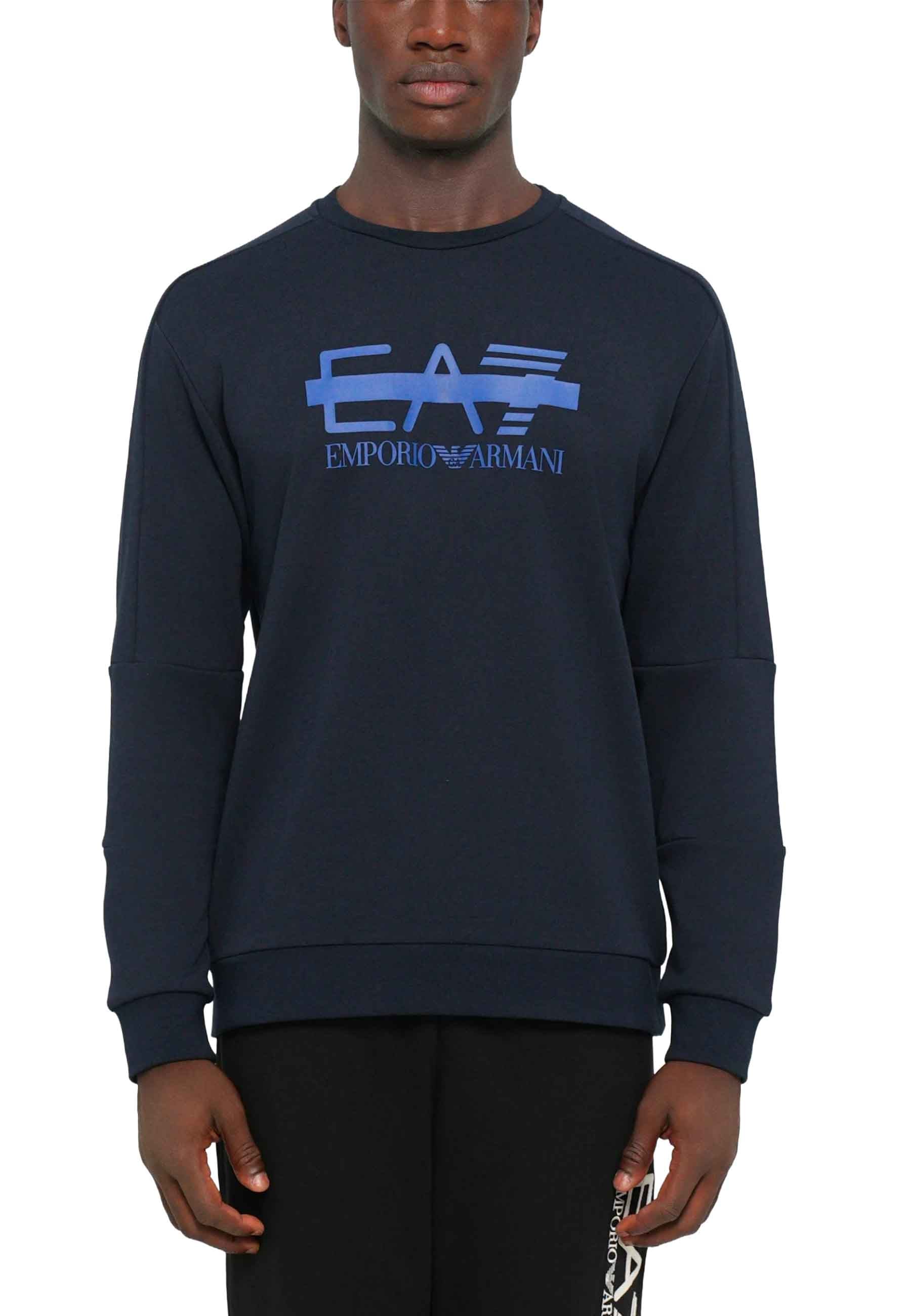 Felpe Blu Ea7 Emporio Armani