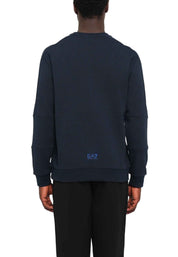Felpe Blu Ea7 Emporio Armani