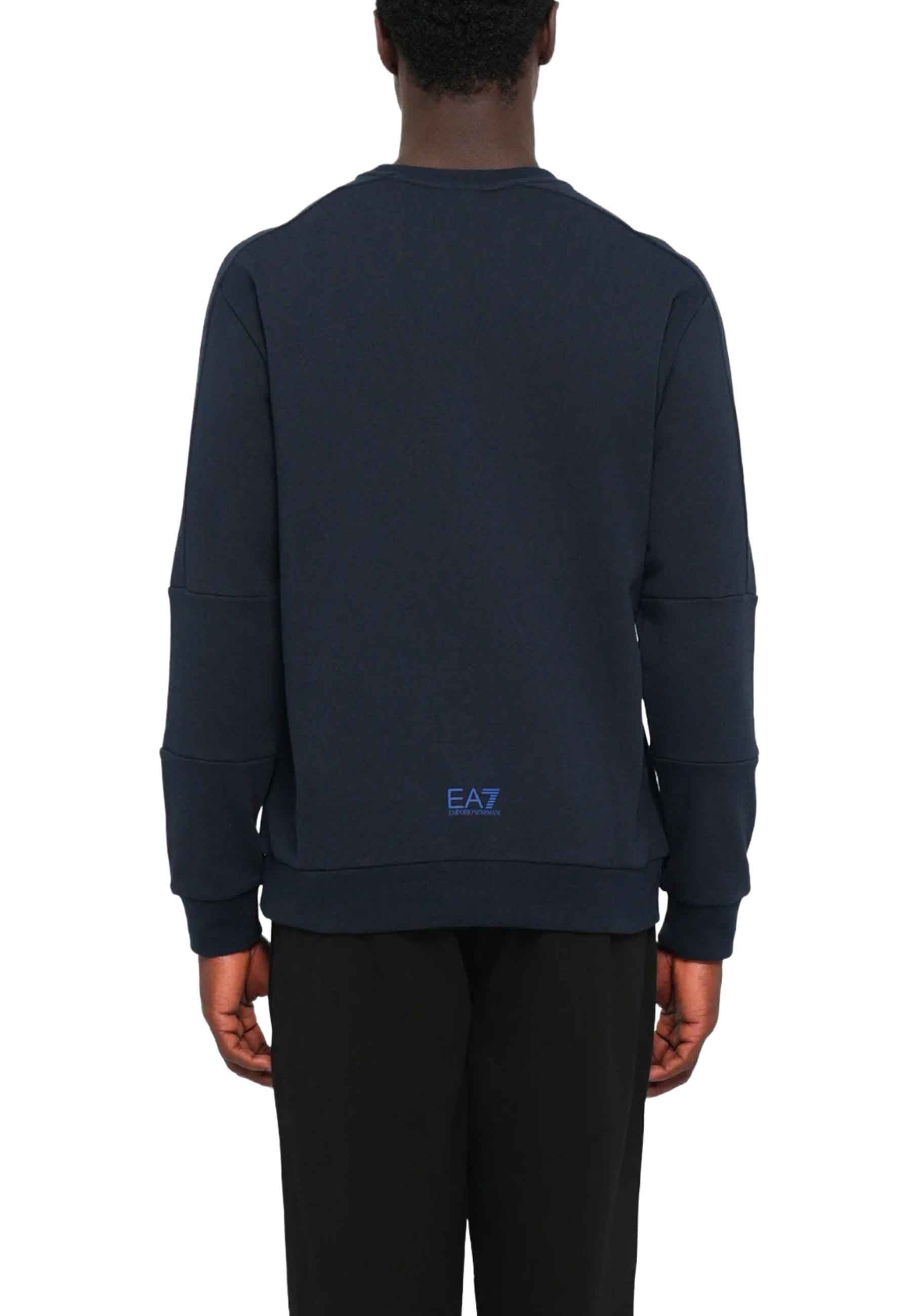 Felpe Blu Ea7 Emporio Armani