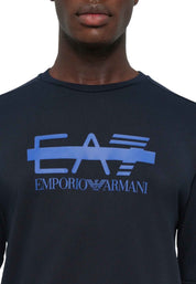 Felpe Blu Ea7 Emporio Armani
