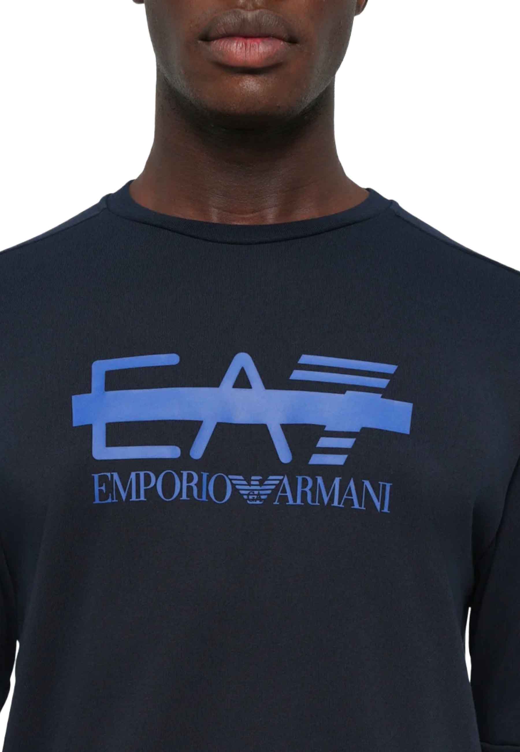 Felpe Blu Ea7 Emporio Armani