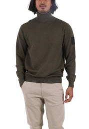 Maglia a collo alto Verde Outhere