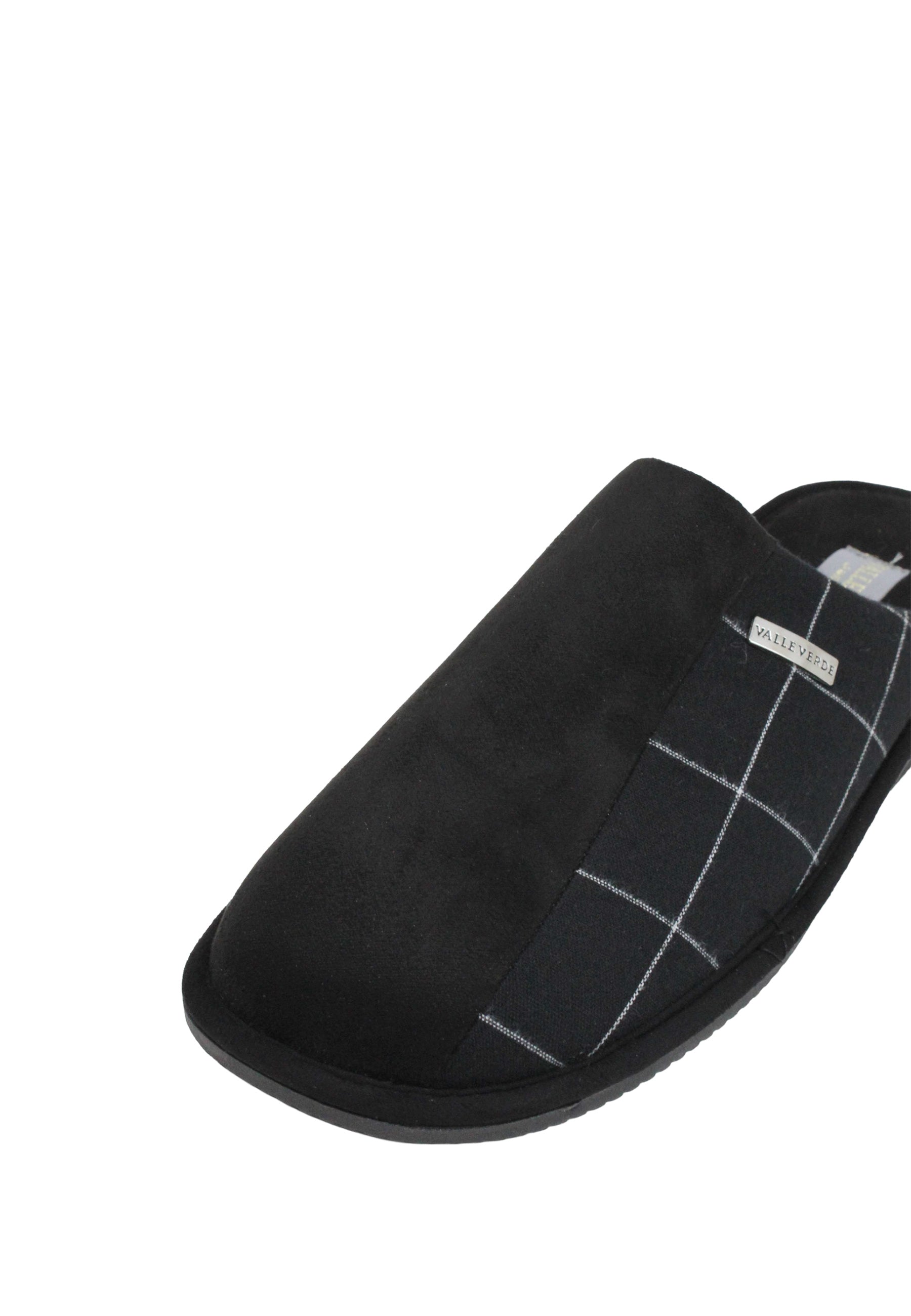Pantofole Nero Valleverde