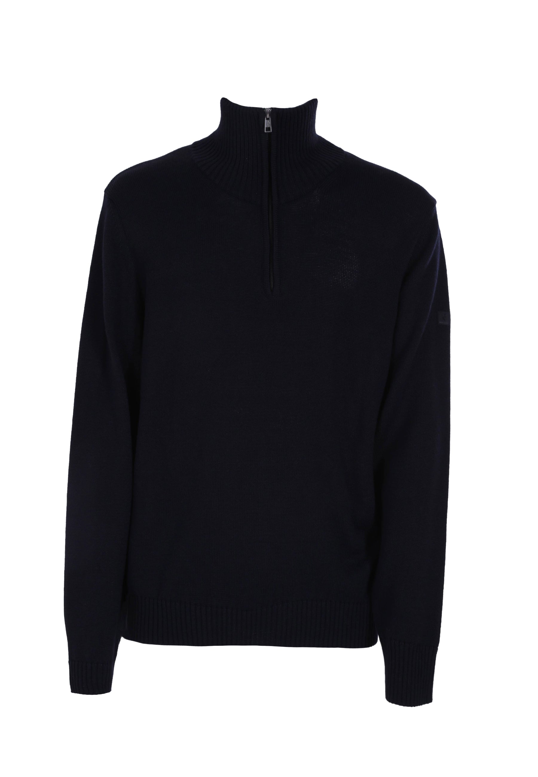 Maglia a collo alto Blu Navigare