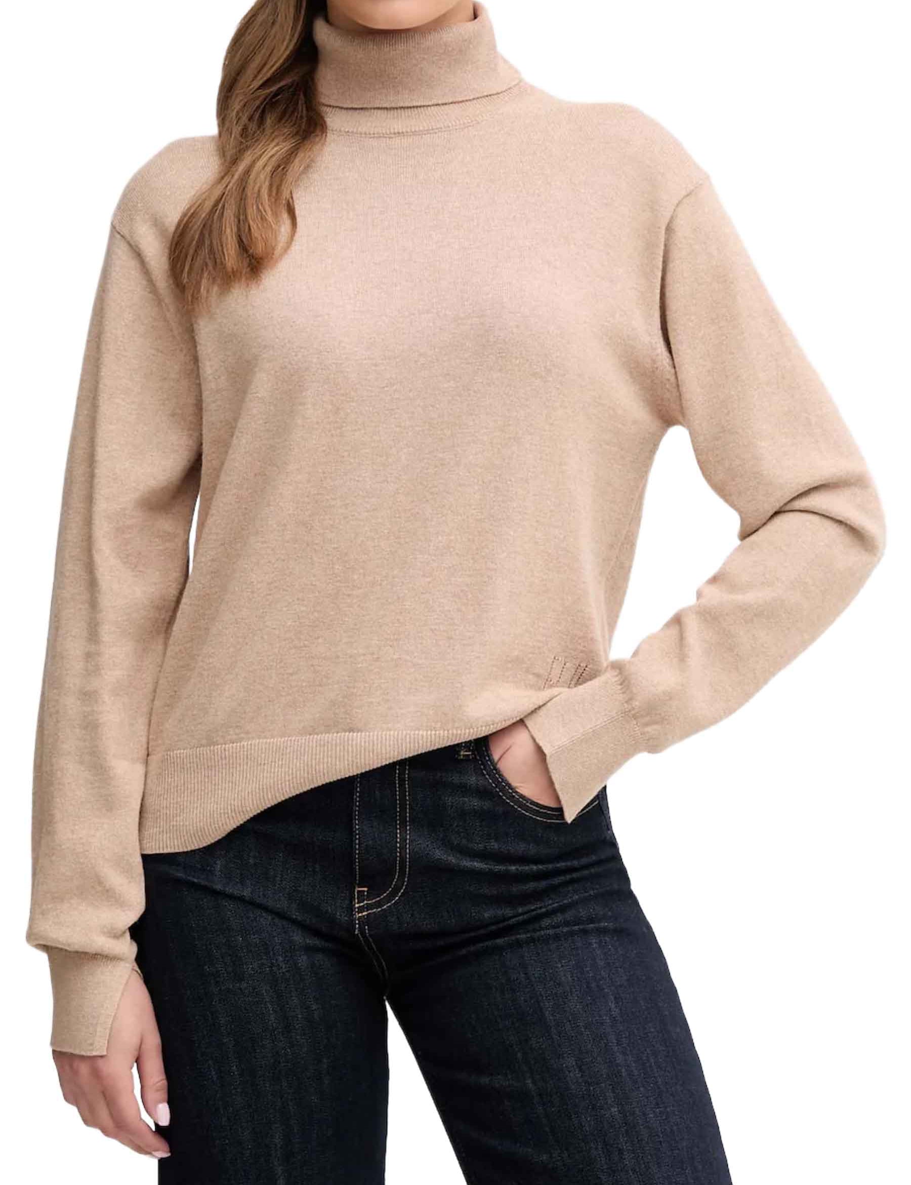 Maglia a collo alto Beige Pepe Jeans