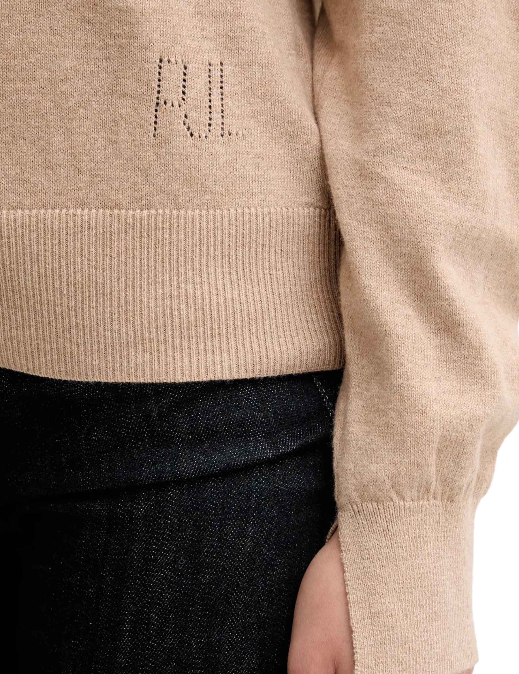 Maglia a collo alto Beige Pepe Jeans