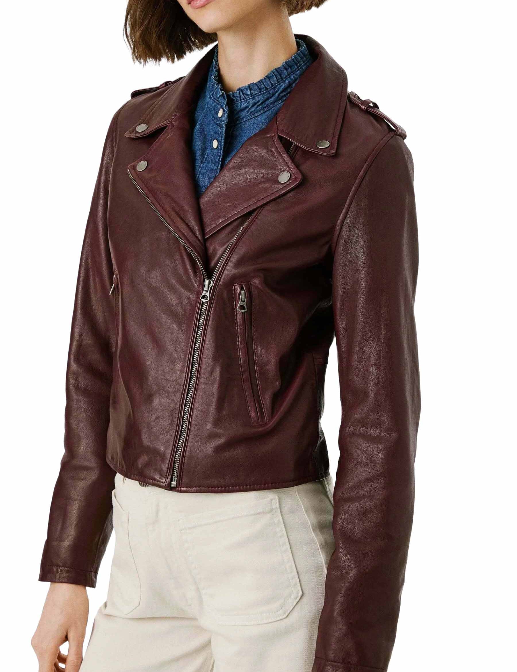 Giacche Bordeaux Pepe Jeans