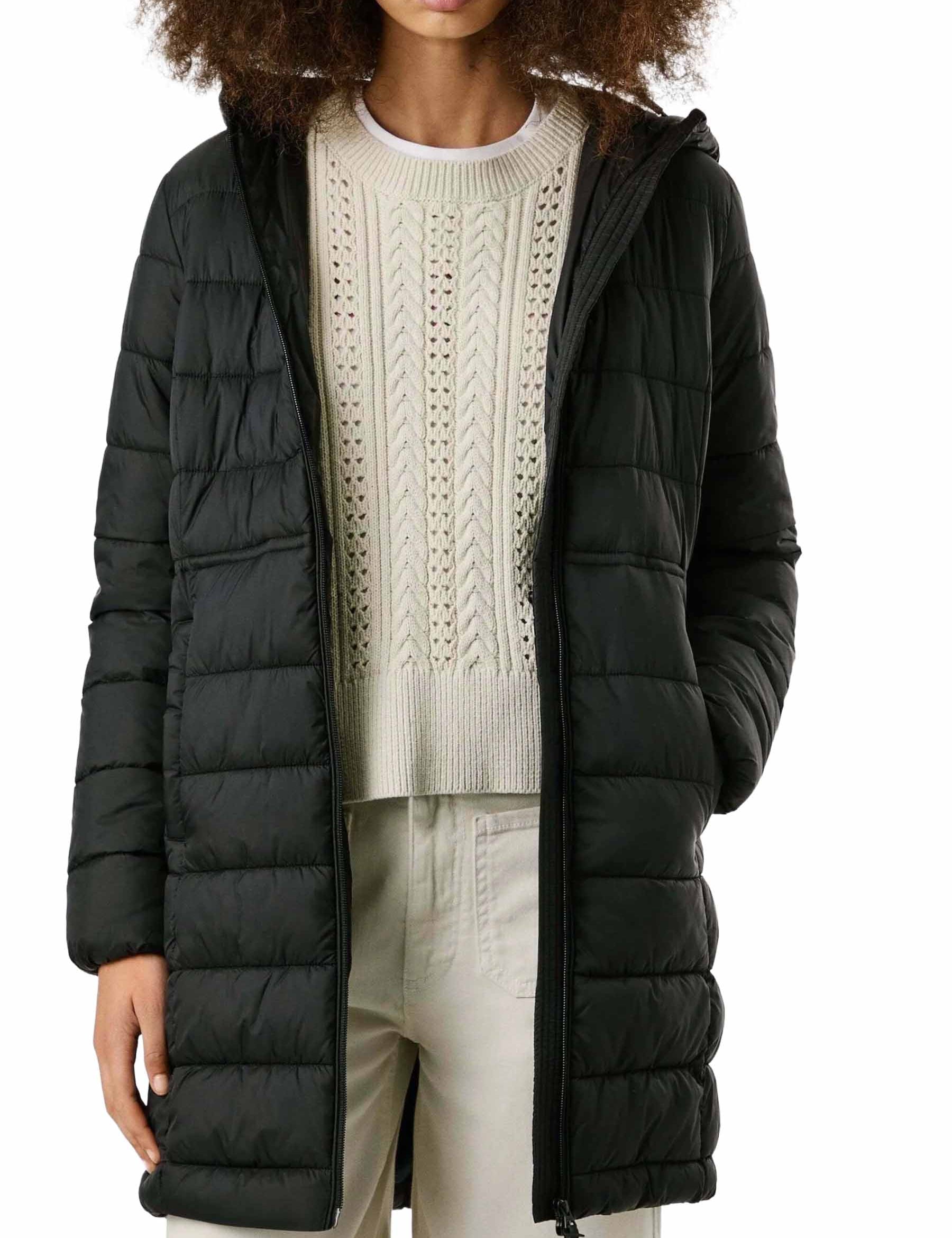 Piumini Nero Pepe Jeans