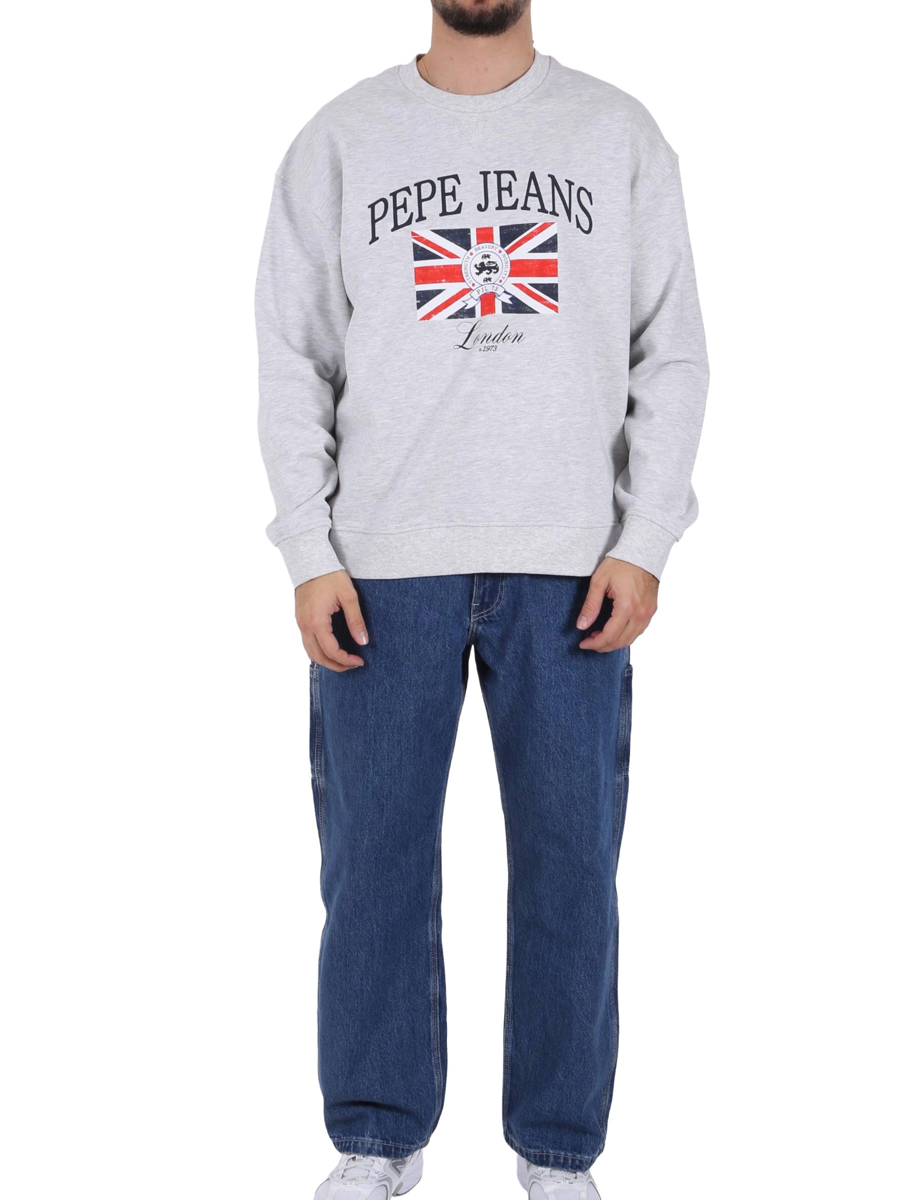 Felpe Grigio Pepe Jeans