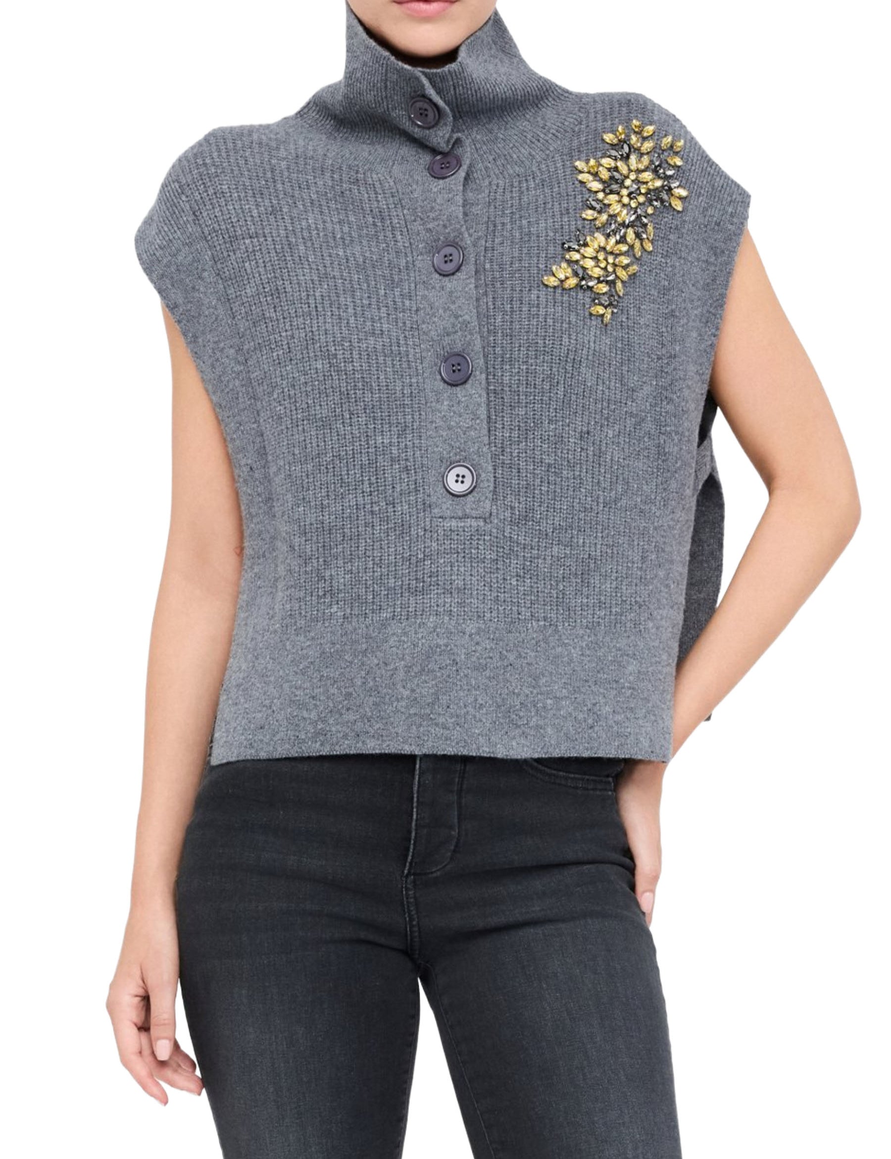 Gilet Grigio Liu-jo