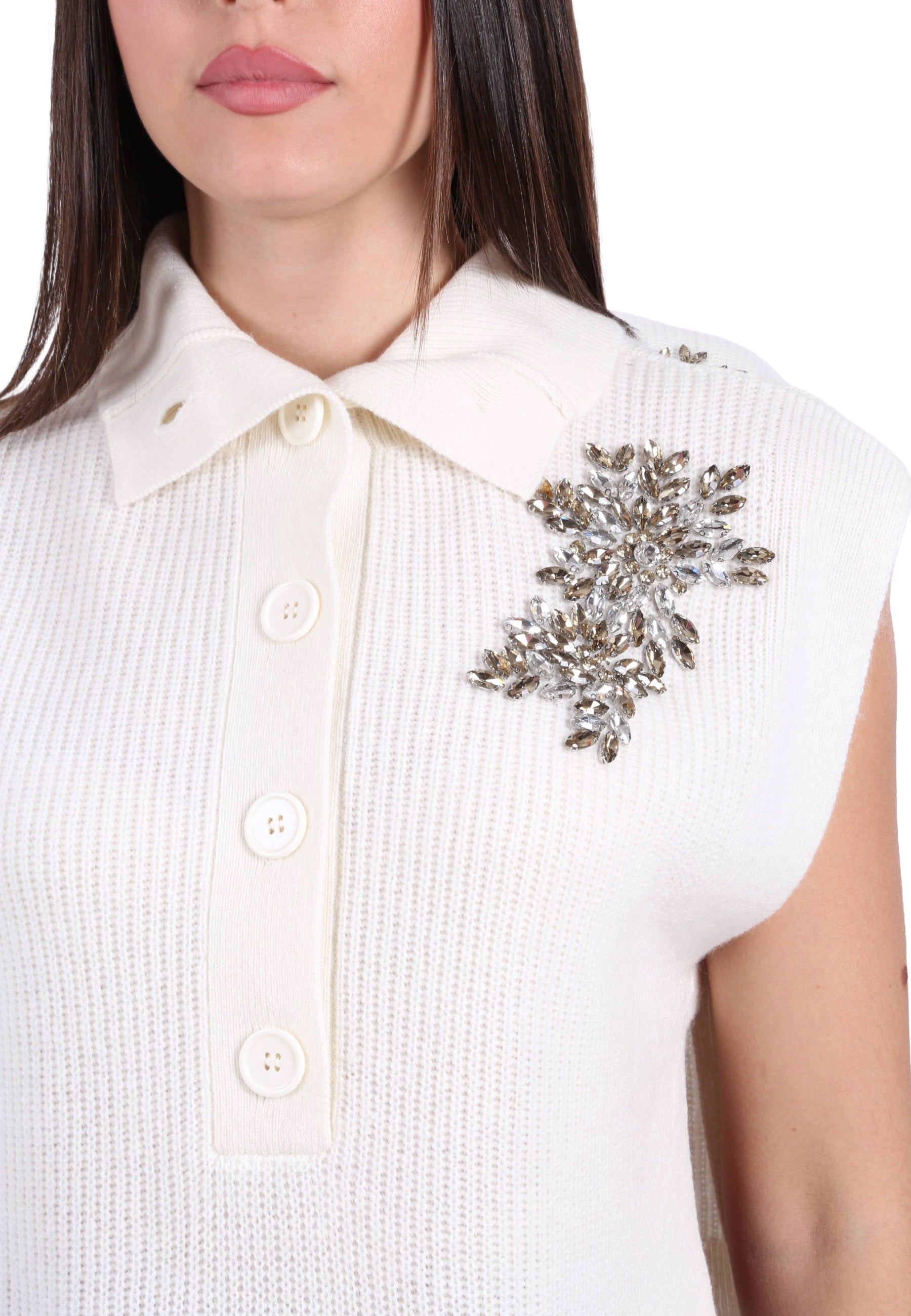Gilet Bianco Liu-jo