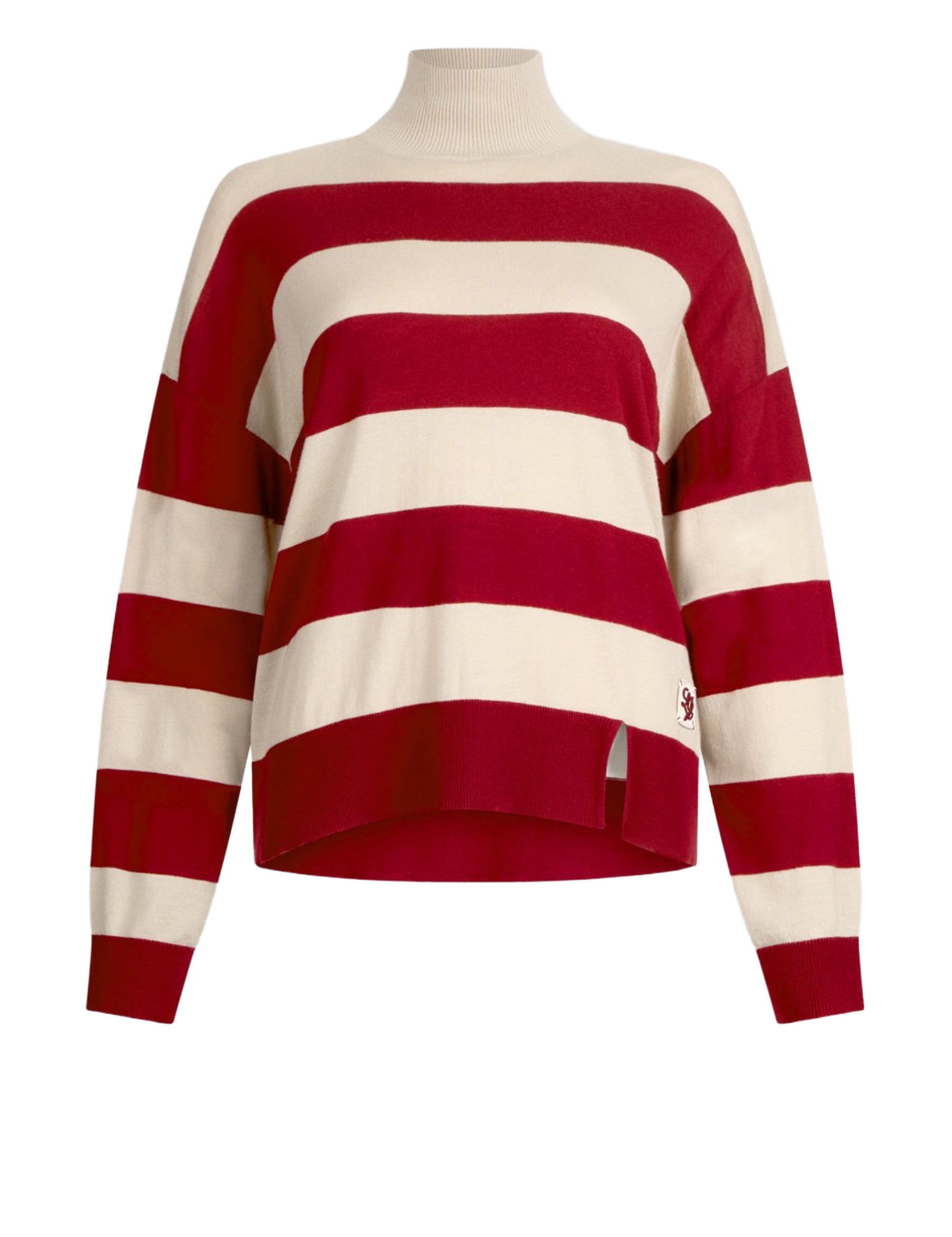 Maglia a collo alto Beige Liu-jo