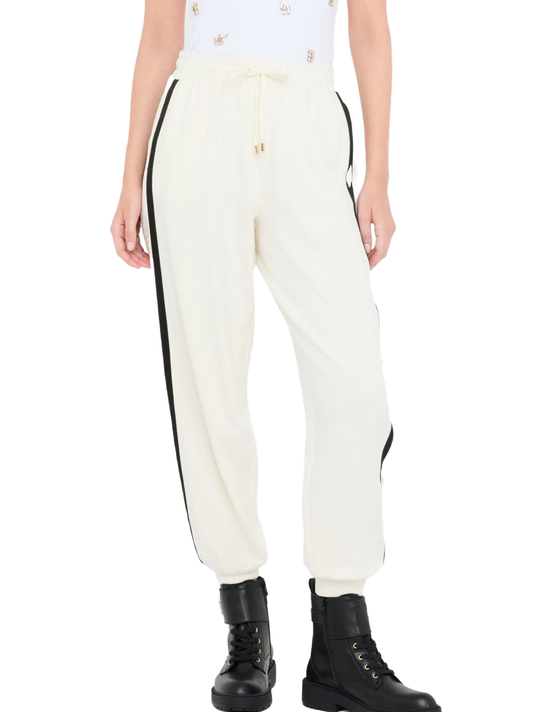 Pantaloni sportivi Bianco Liu-jo