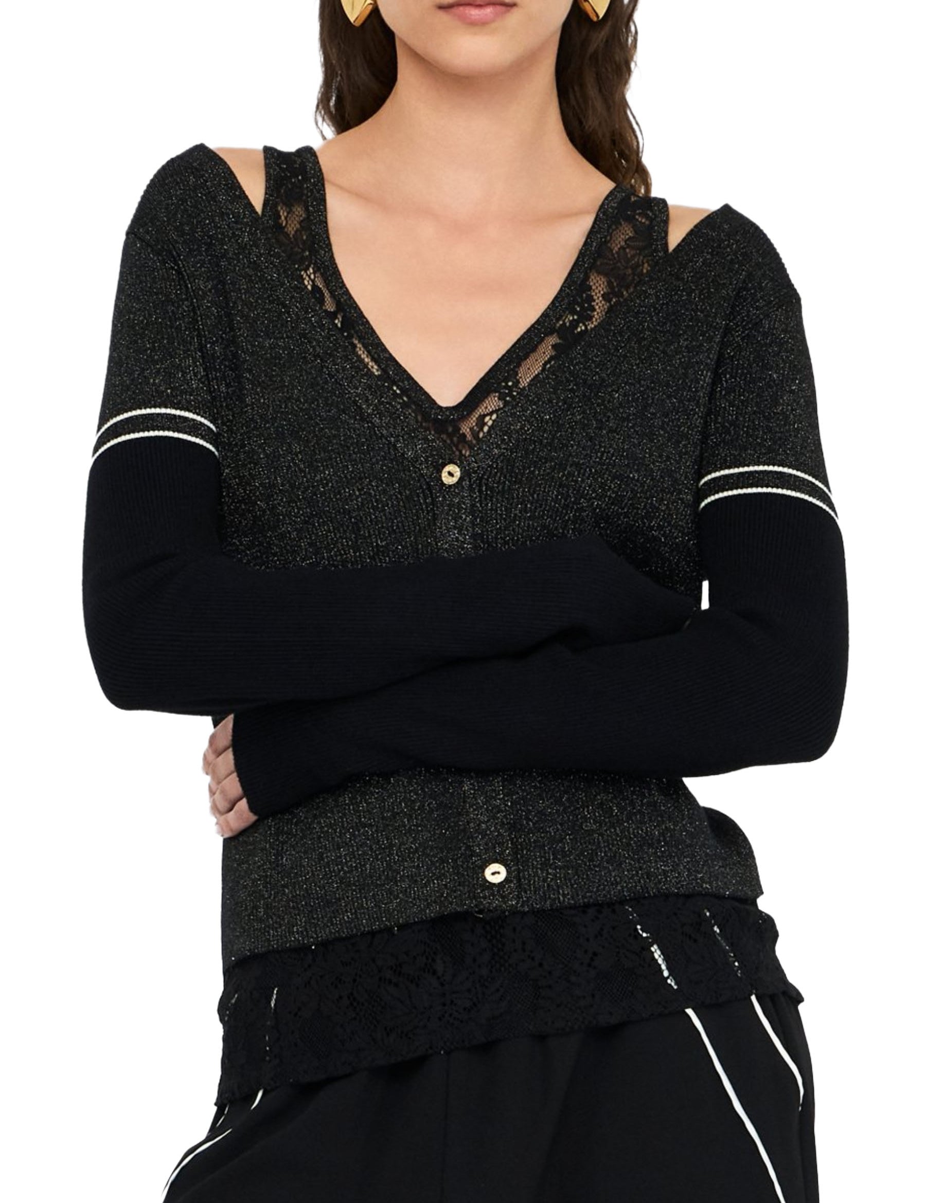 Cardigan Nero Liu-jo