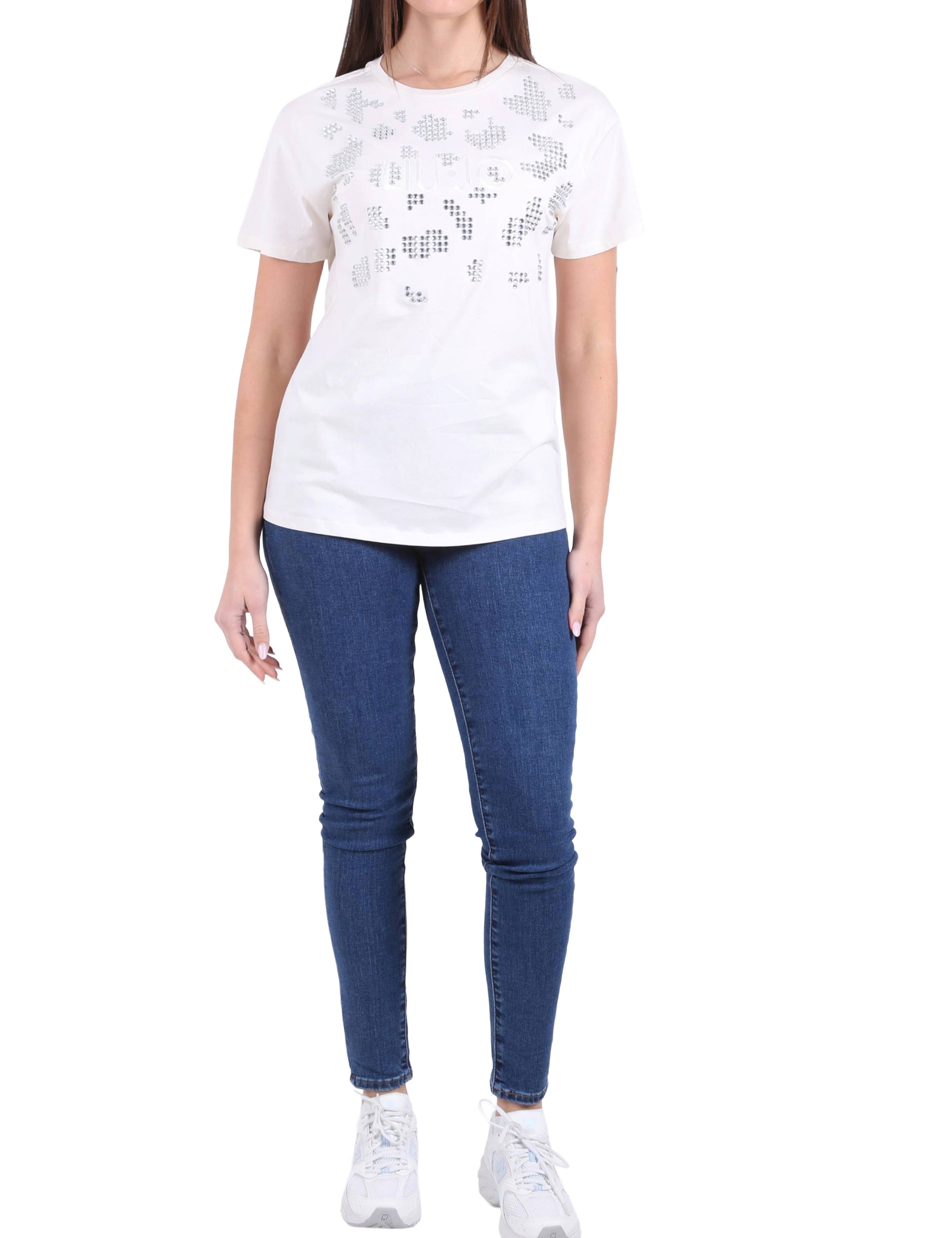 T-shirt Bianco Liu-jo