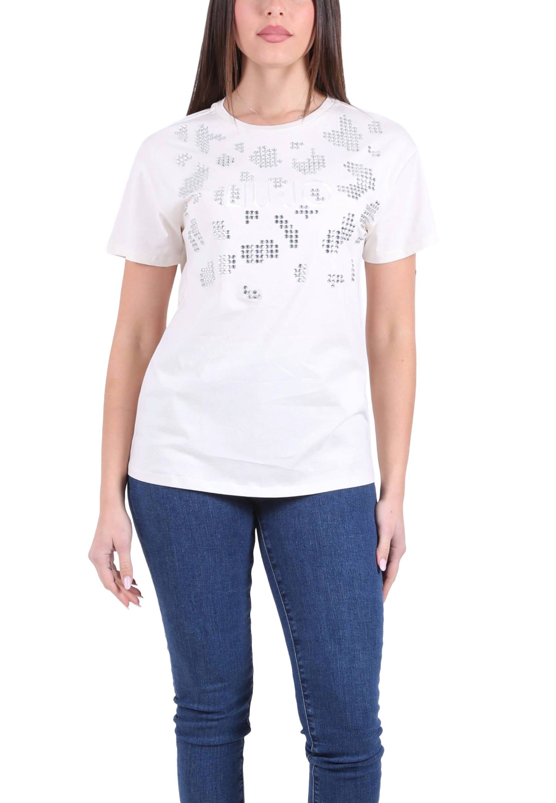T-shirt Bianco Liu-jo