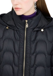 Piumini Nero Liu-jo