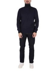 Maglia a collo alto Blu Sseinse